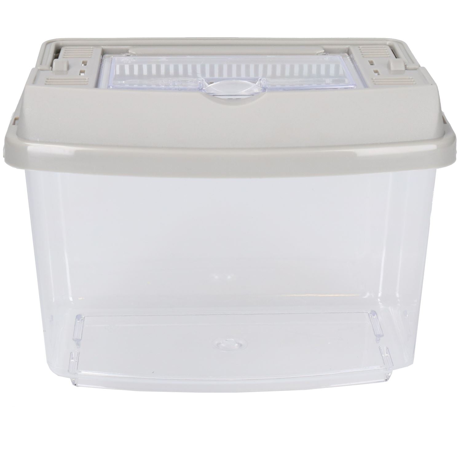1,4 l Kunststoff-Tierhalter, Mini-Halter für Insekten, Fische und Wassertiere, 11,5 x 13,5 x 18 cm