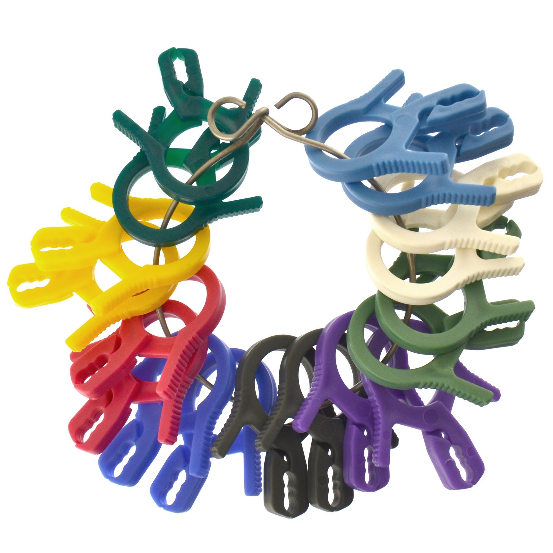 Colour Coded Identification Identifying Clips Tags For Hose Cables 9 pairs AN118