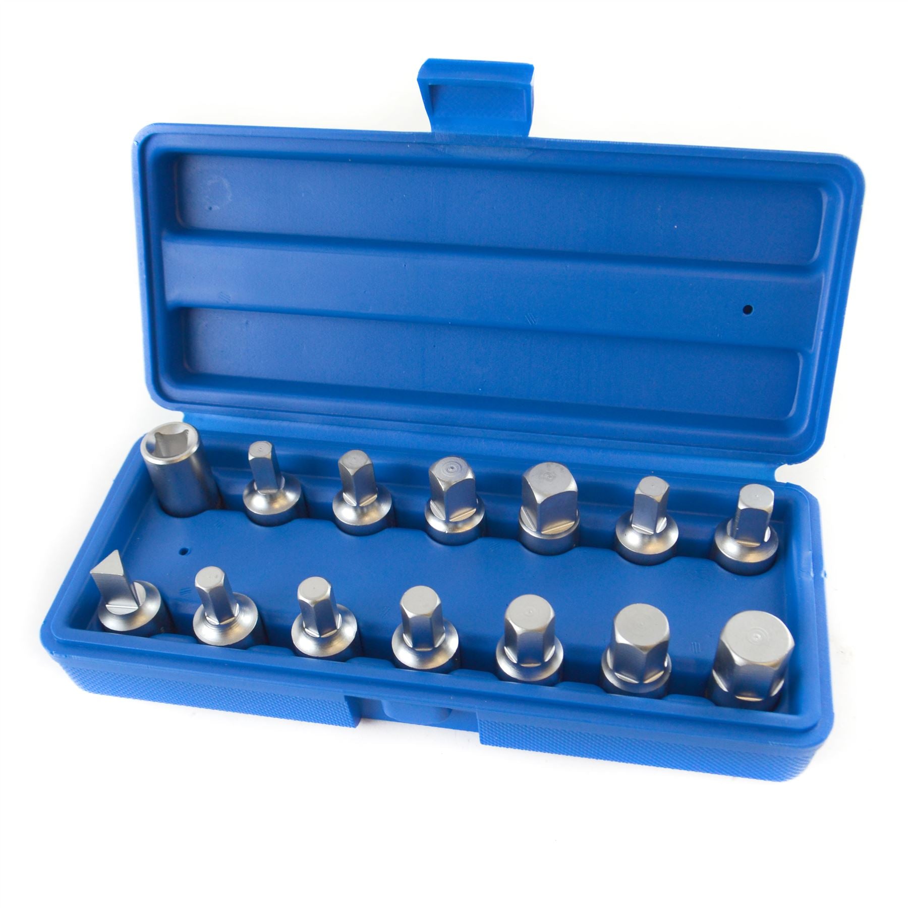 Jeu de clés de vidange pour vidange d'huile, entraînement 3/8", 14 pièces, boîte de vitesses, essieu, réparation de moteur
