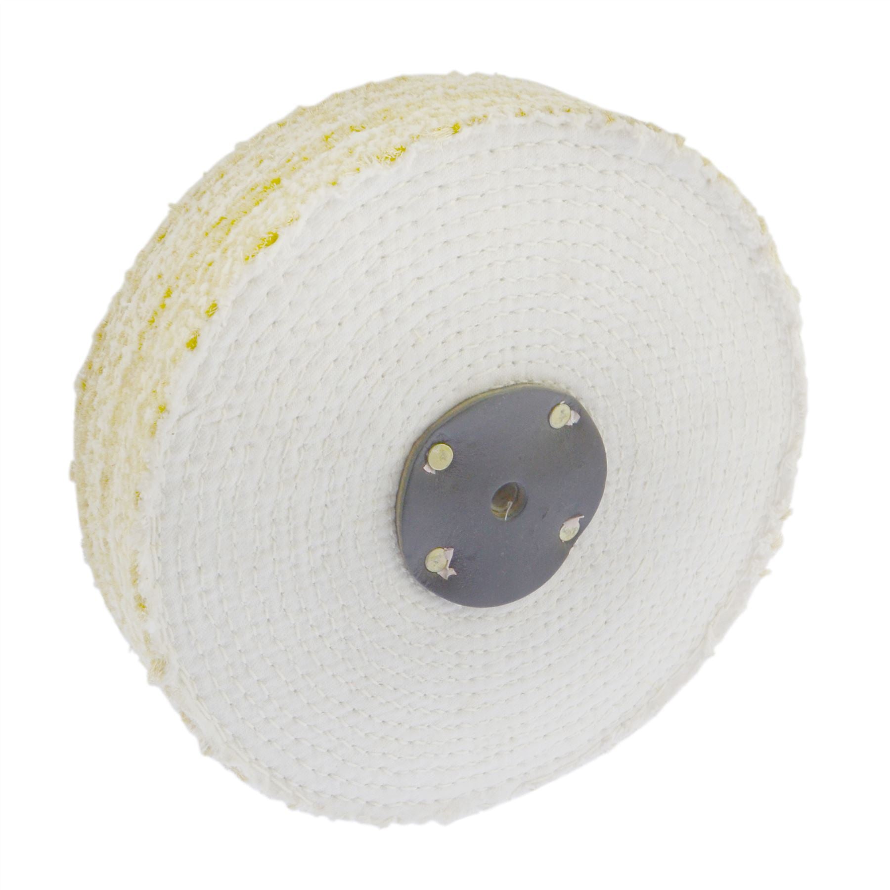 Coarse Sisal Fast Cut Buffing Polishing Mop 8" x 2" 4 Section 1st Stage Metal