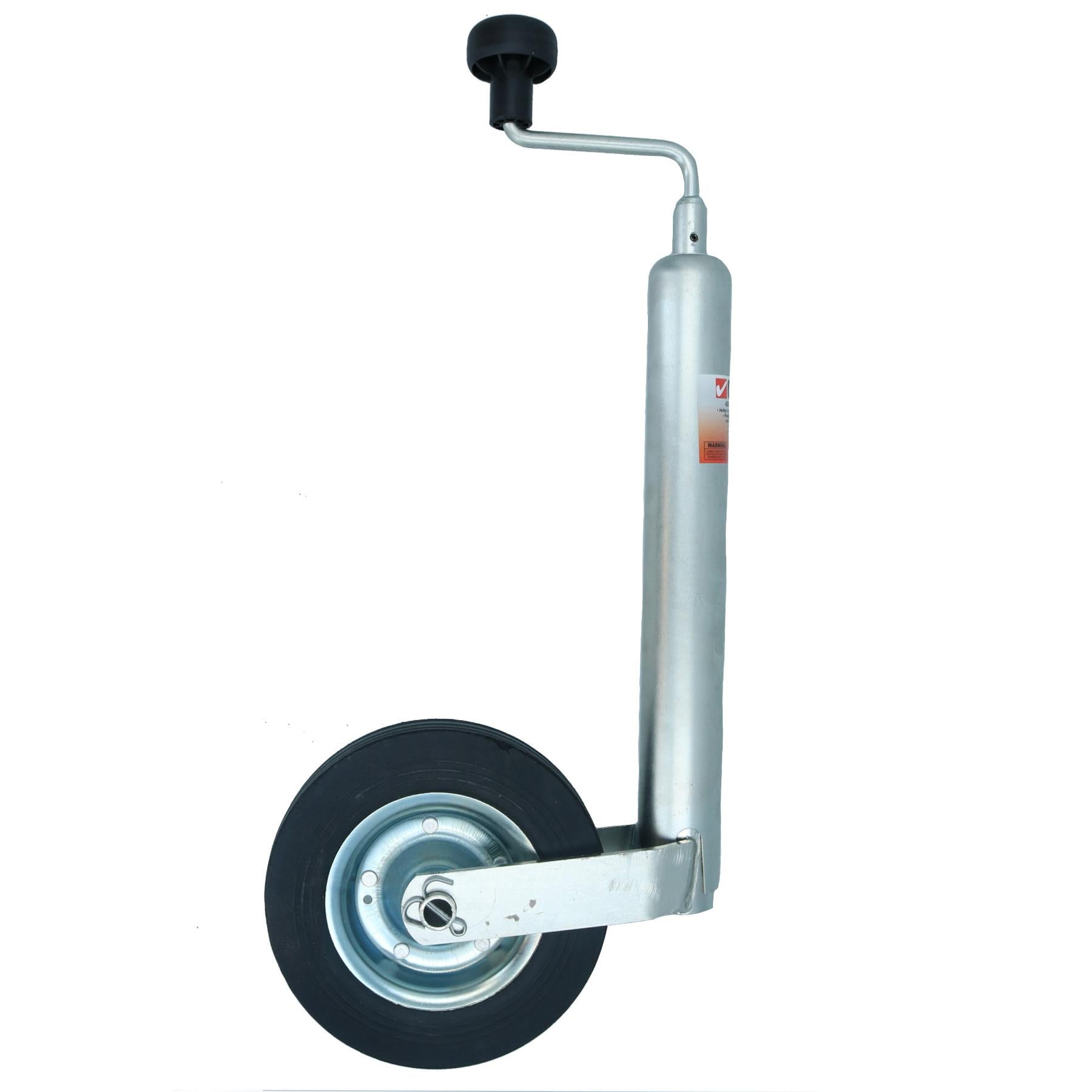 48 mm Stützrad, strapazierfähig, für Anhänger, Wohnwagen, 200 mm, mit Vollrad