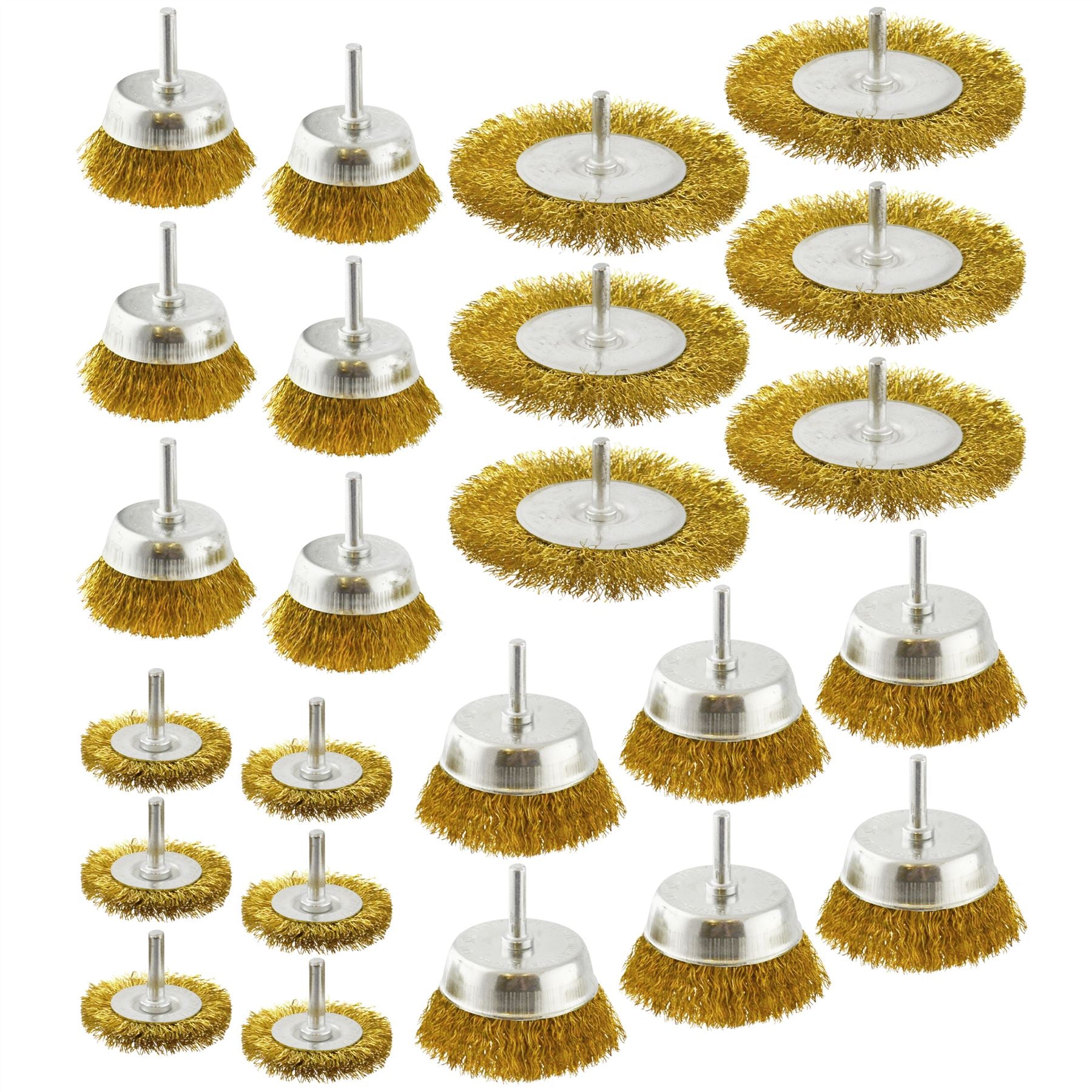 Brosse rotative à fil d'acier ondulé pour enlever la peinture antirouille AT377