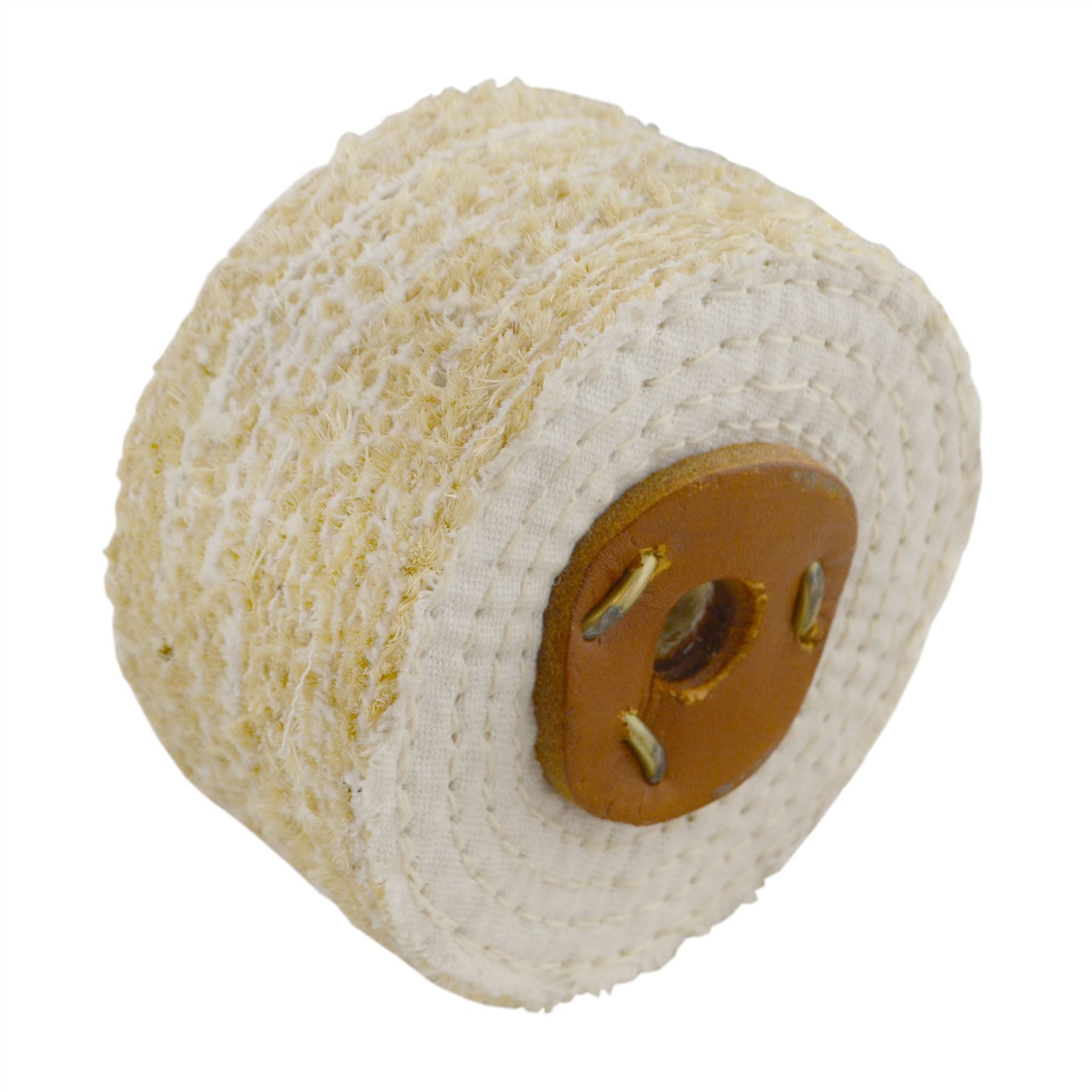 Coarse Sisal Fast Cut Buffing Polishing Mop 4" x 2" 4 Section 1st Stage Metal