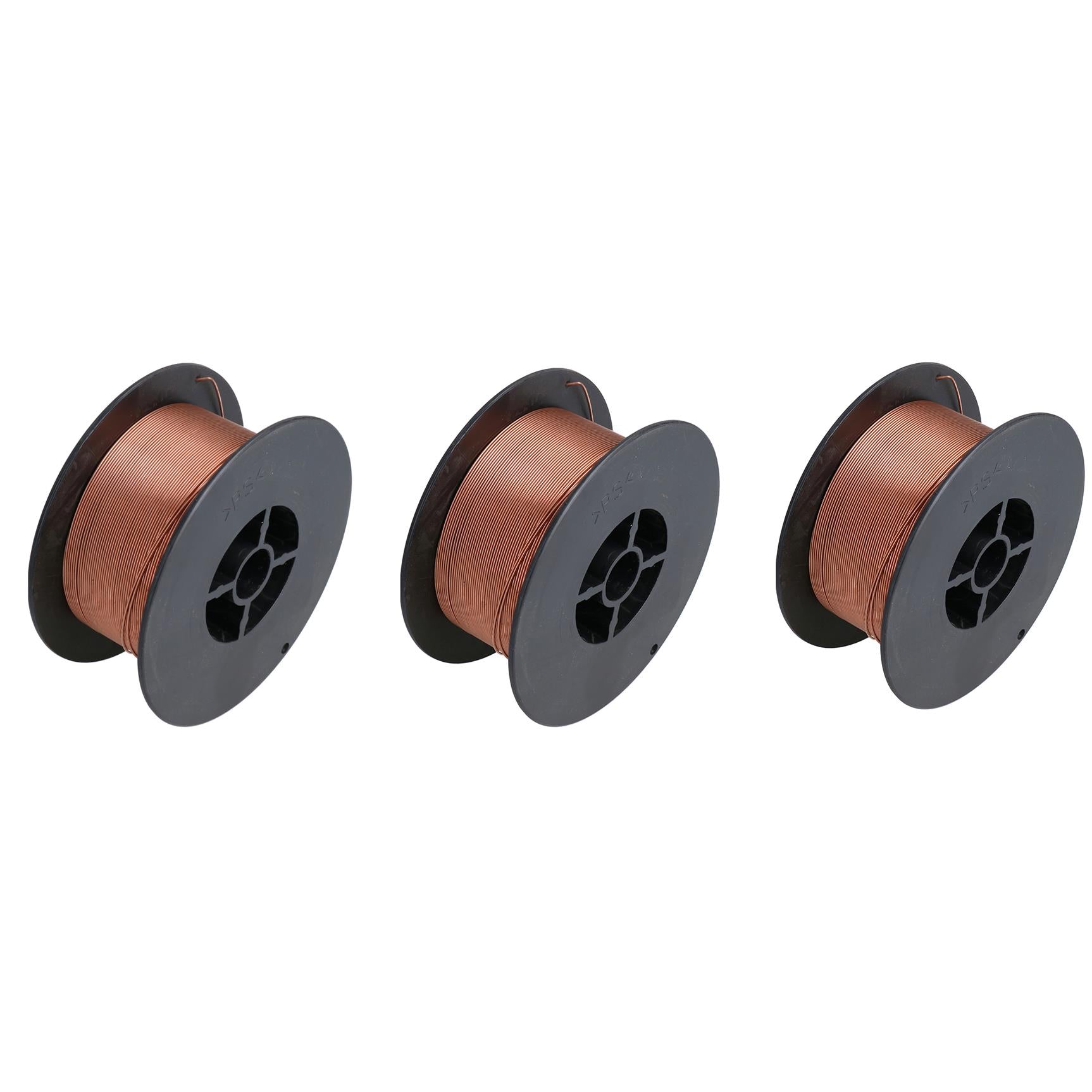 Bobine de fil de soudage MIG en acier doux de 0,8 mm, bobine de 1,0 kg au gaz argon CO2