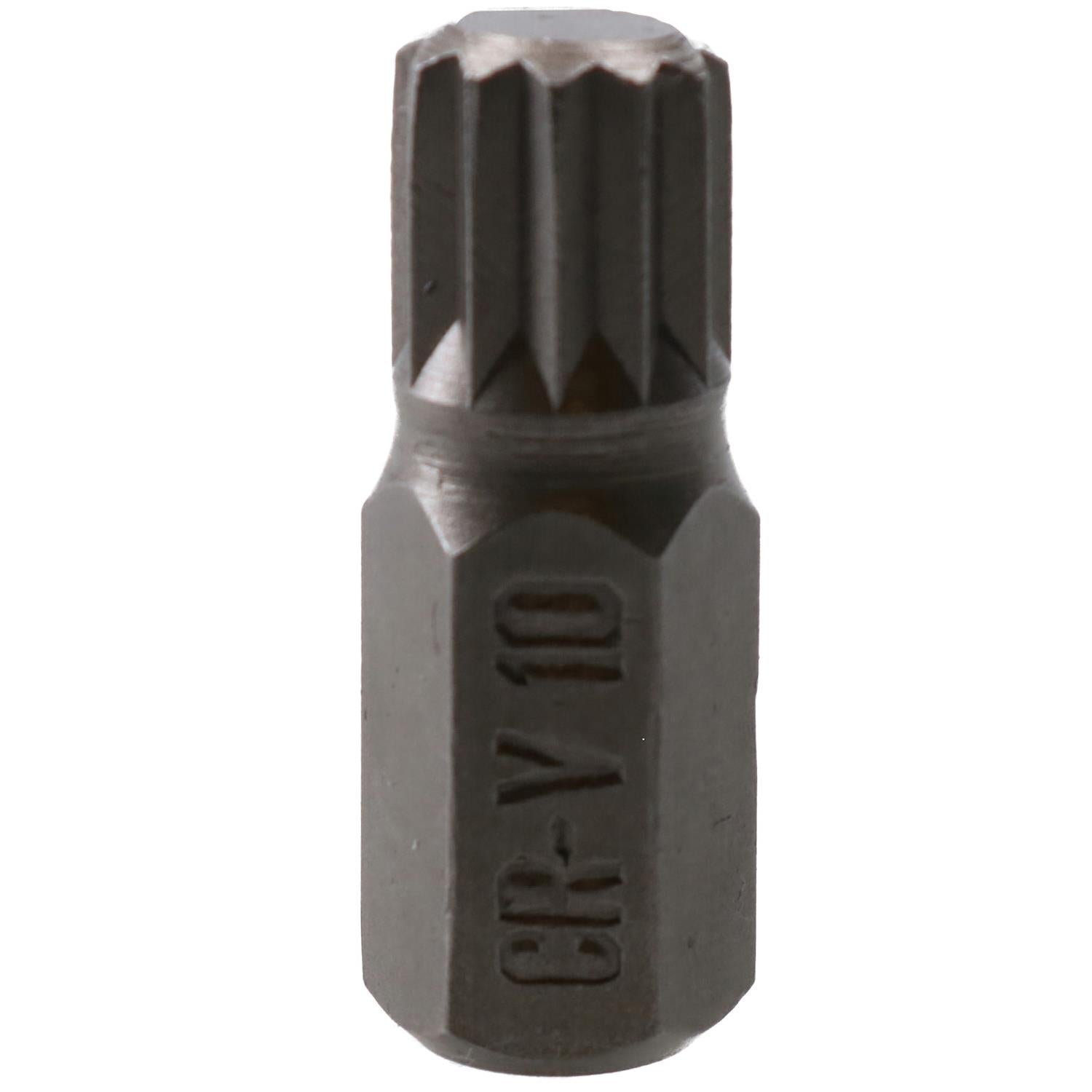 Embouts à triple carré cannelé M5 – M12 avec tige de 10 mm et longueur de 30 mm ou 75 mm