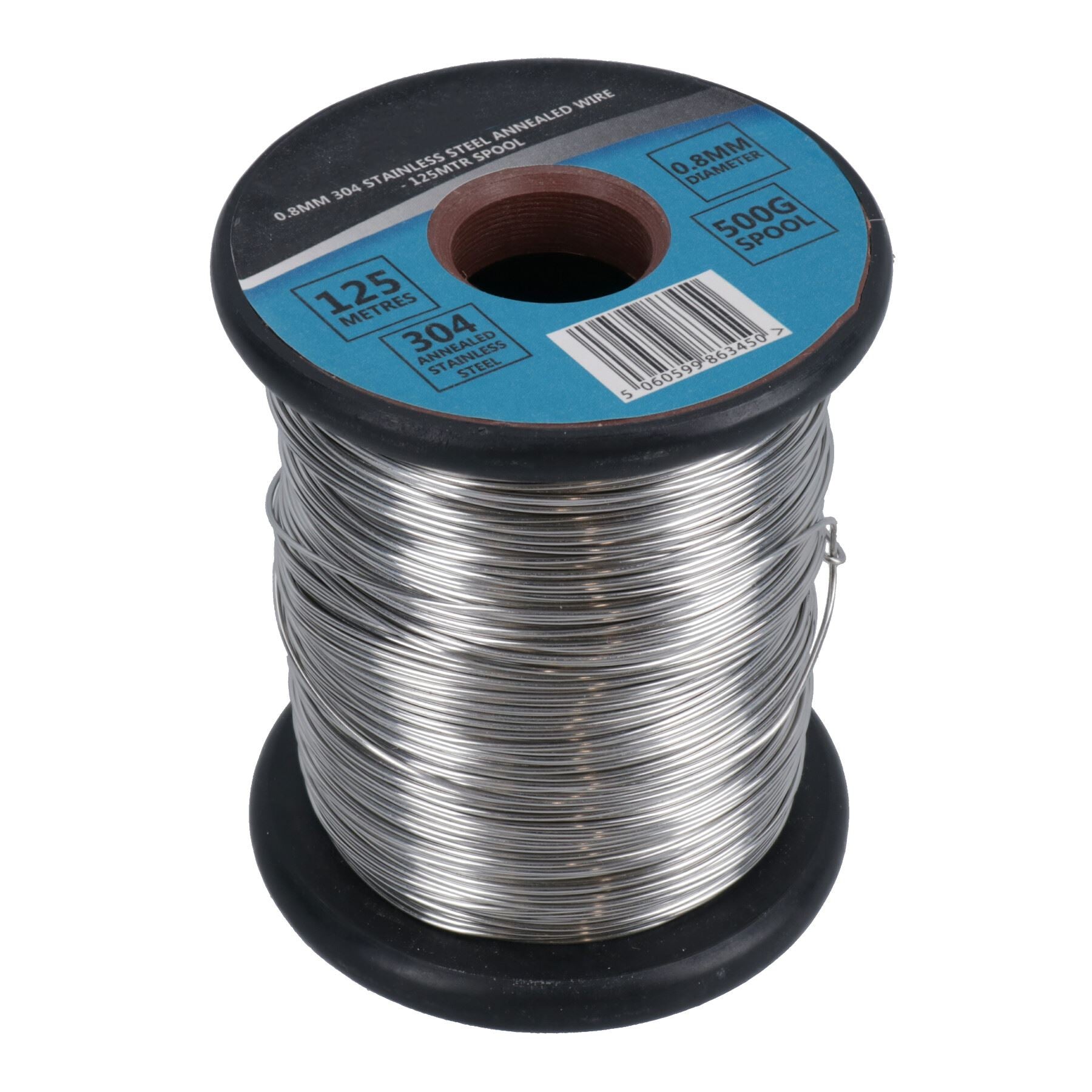 Sicherungsdraht aus Edelstahl, Lockwire Twist, Sicherheitsdraht, 0,8 mm, ca. 125 Meter
