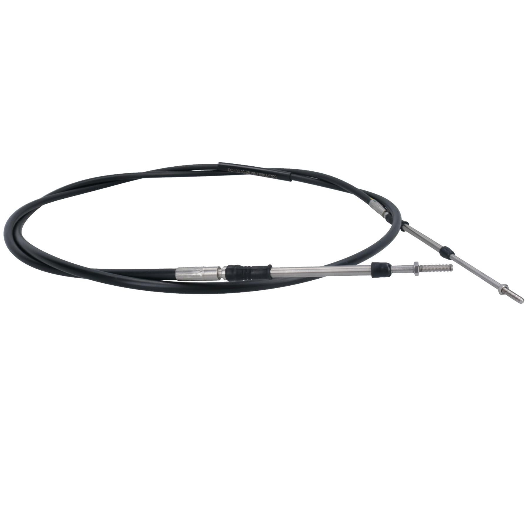 Câble de commande de moteur de bateau Multiflex 18 pieds pour moteurs hors-bord Yamaha Suzuki Honda Tohatsu