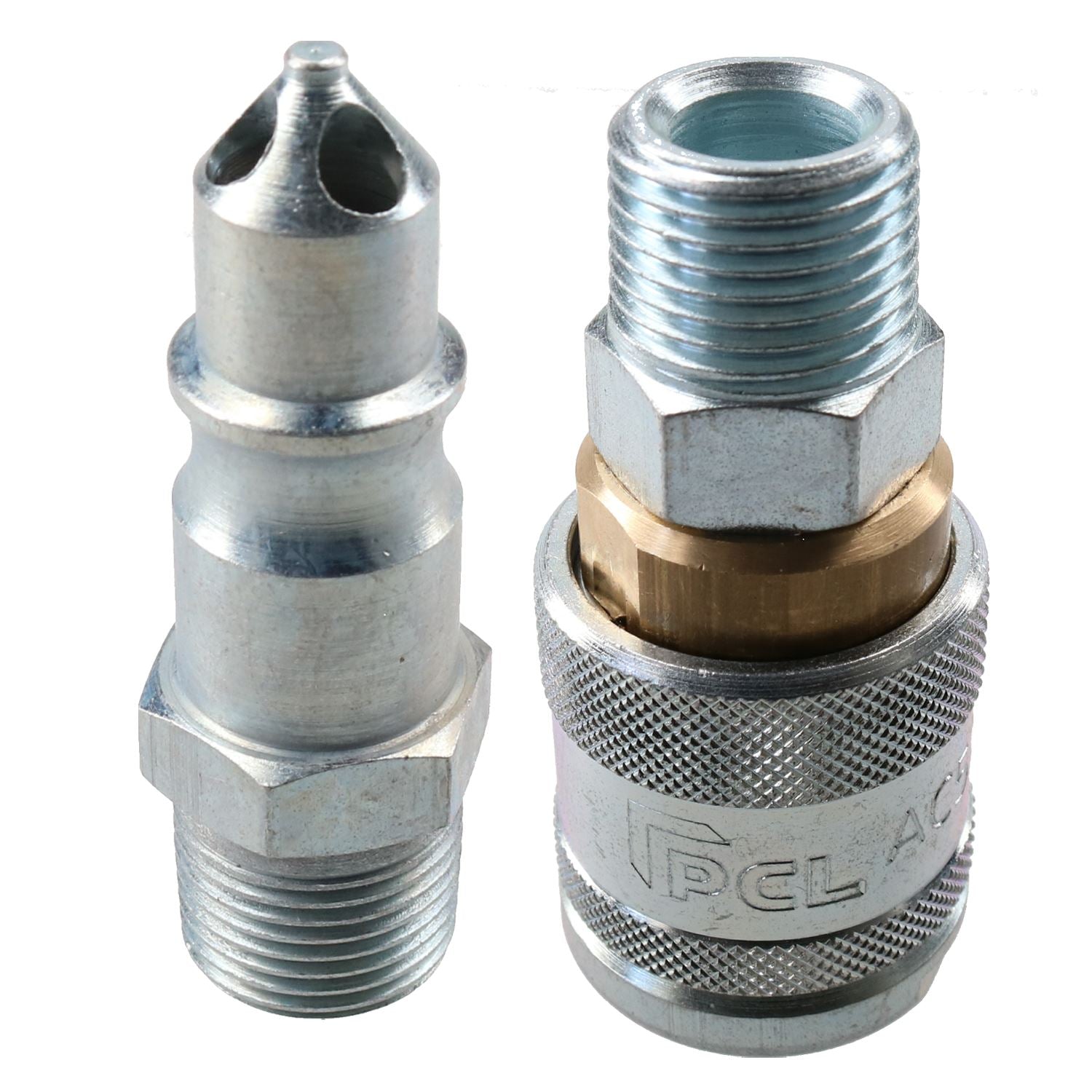 PCL 100 Serie Buchse 1/2" BSP & 3/8" BSP Stecker Stecker Adapter Luftanschluss