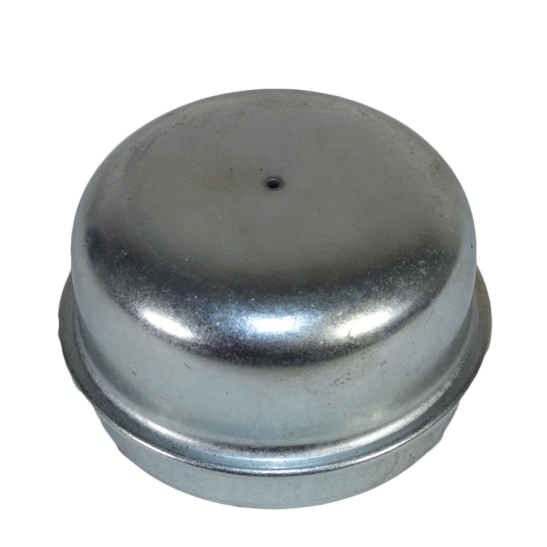 Paire de moyeux de roue de remorque en fonte 100 mm PCD 1" roulement conique 4 goujons écrous + capuchons