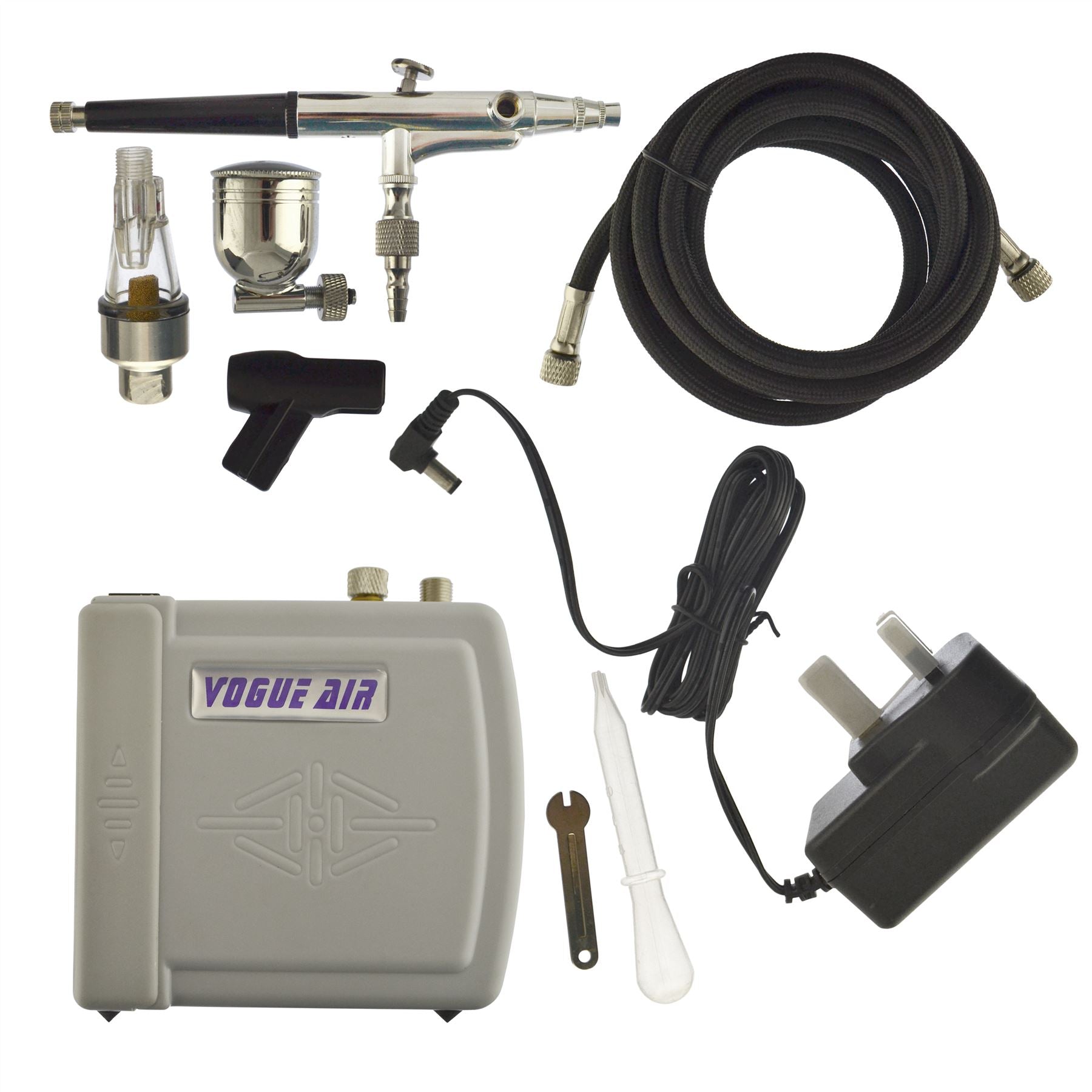 Kit aérographe portable avec mini aérographe et compresseur