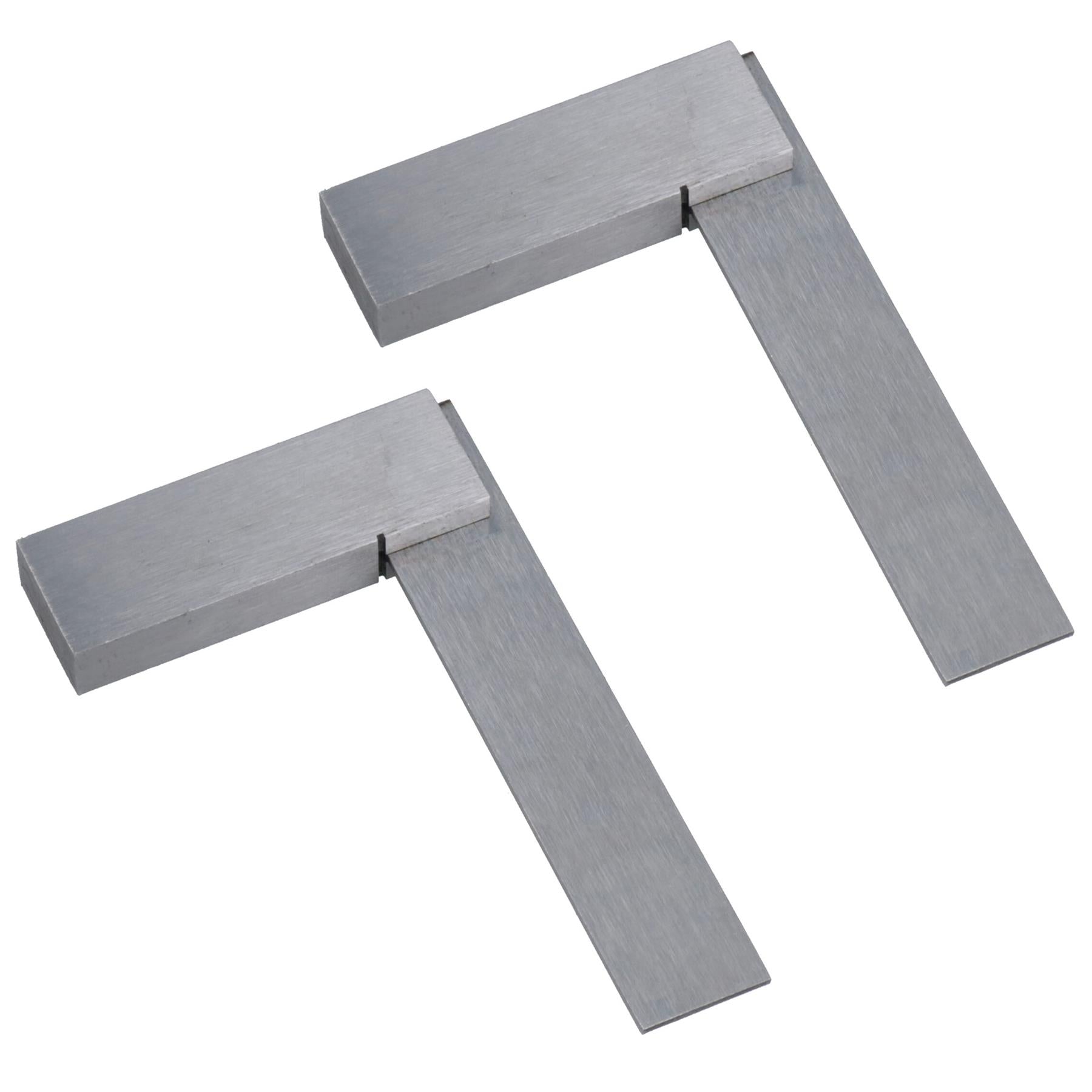 3” 75mm Engineer Tri Set Square Right Angle Straight Edge Stainless Steel