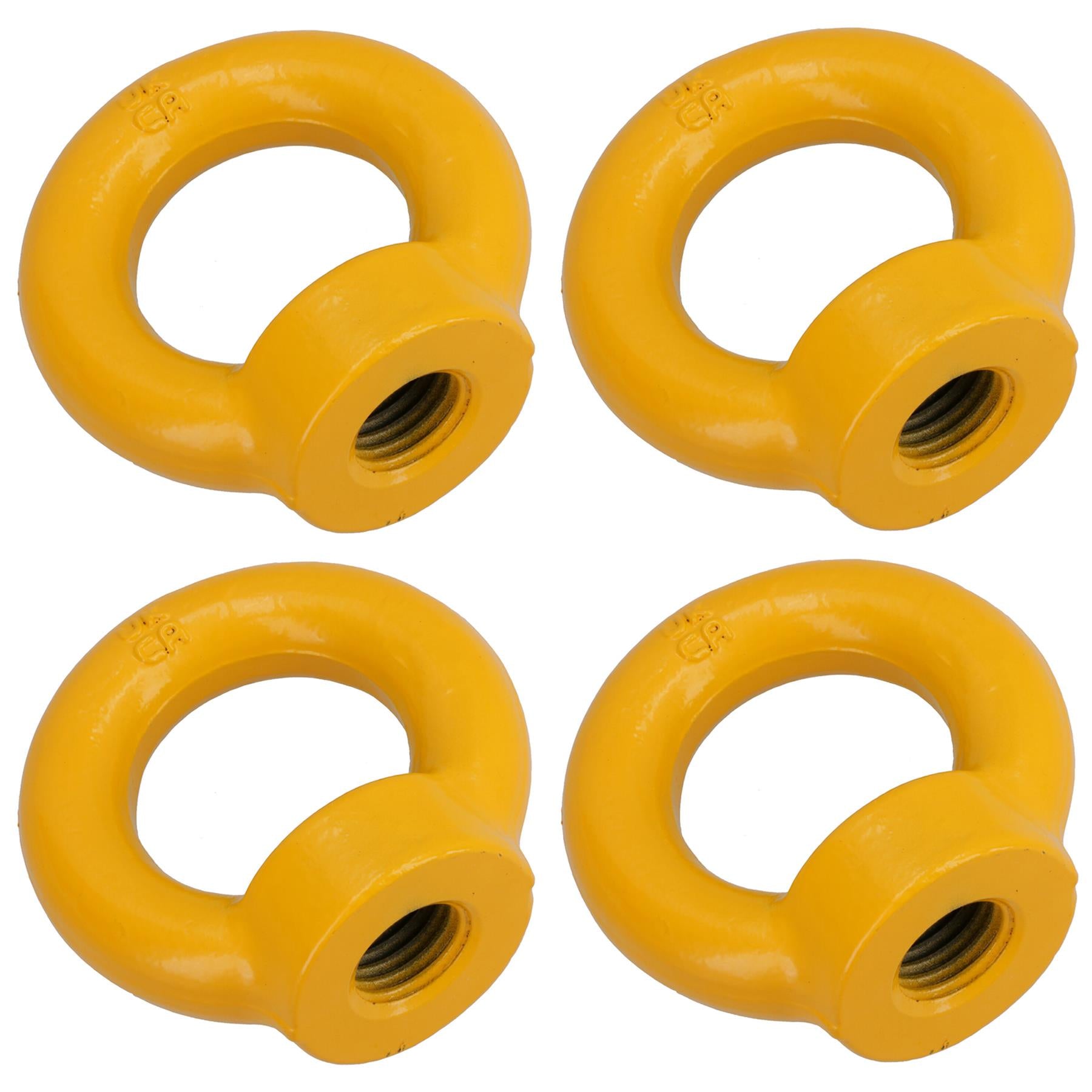 6 - 24mm Metric High Tensile Lifting Eyenut Eye Nut Fastener 0.4 - 6.0 Ton Capacity