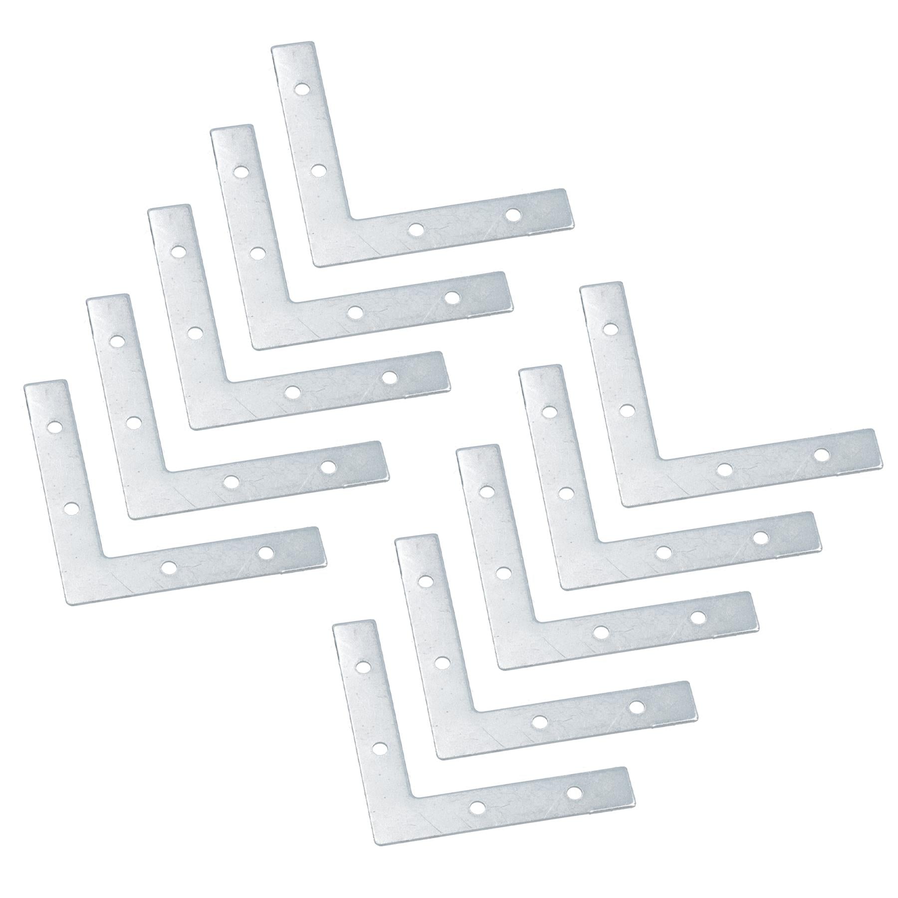75mm (3in.) Corner Mending Plate Angle Bracket L Shape Reinforcing Repairing