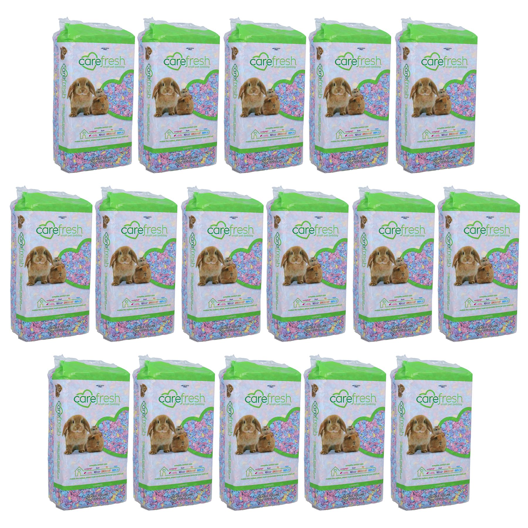 1Pk Confetti 10L Quality Pet Small Animal Bedding 99% Dust Free