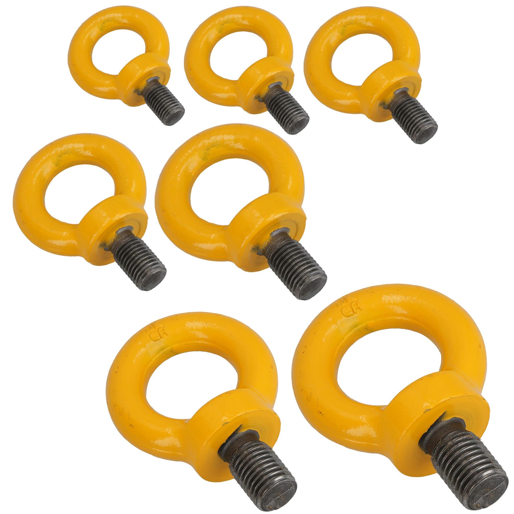Lifting Eyes Eyebolt Ring High Tensile 6mm – 24mm 0.4 Ton - 8.0 Ton Capacity