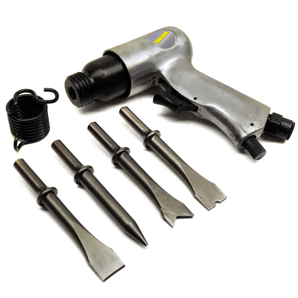 Marteau pneumatique 150 mm Burin plus burins Travail sur panneau de carrosserie Compresseur pneumatique TE142