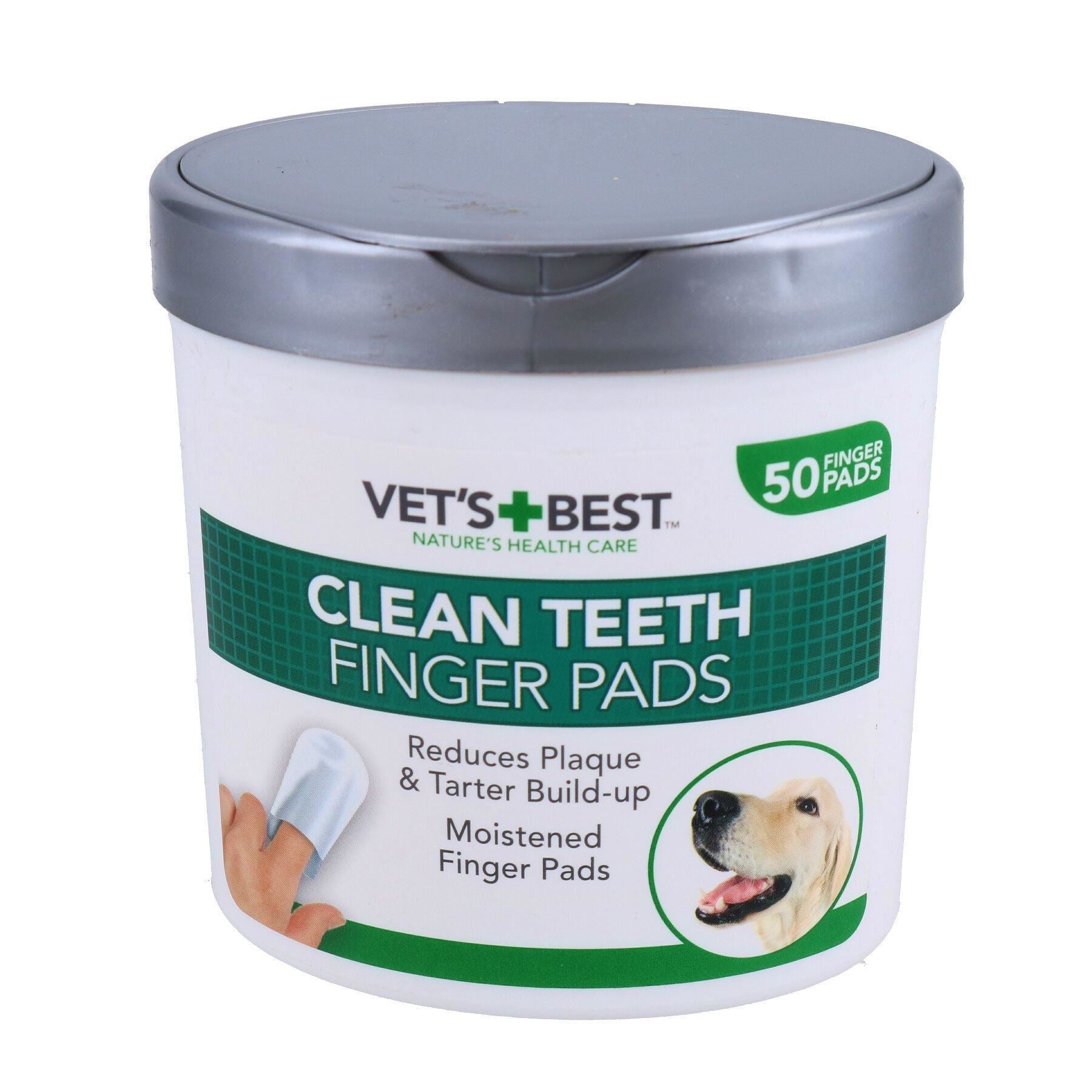 Bundle 2Pack Hund Welpen Zähne & Ohr Reinigung Finger Pads Tücher Hunde Pflege