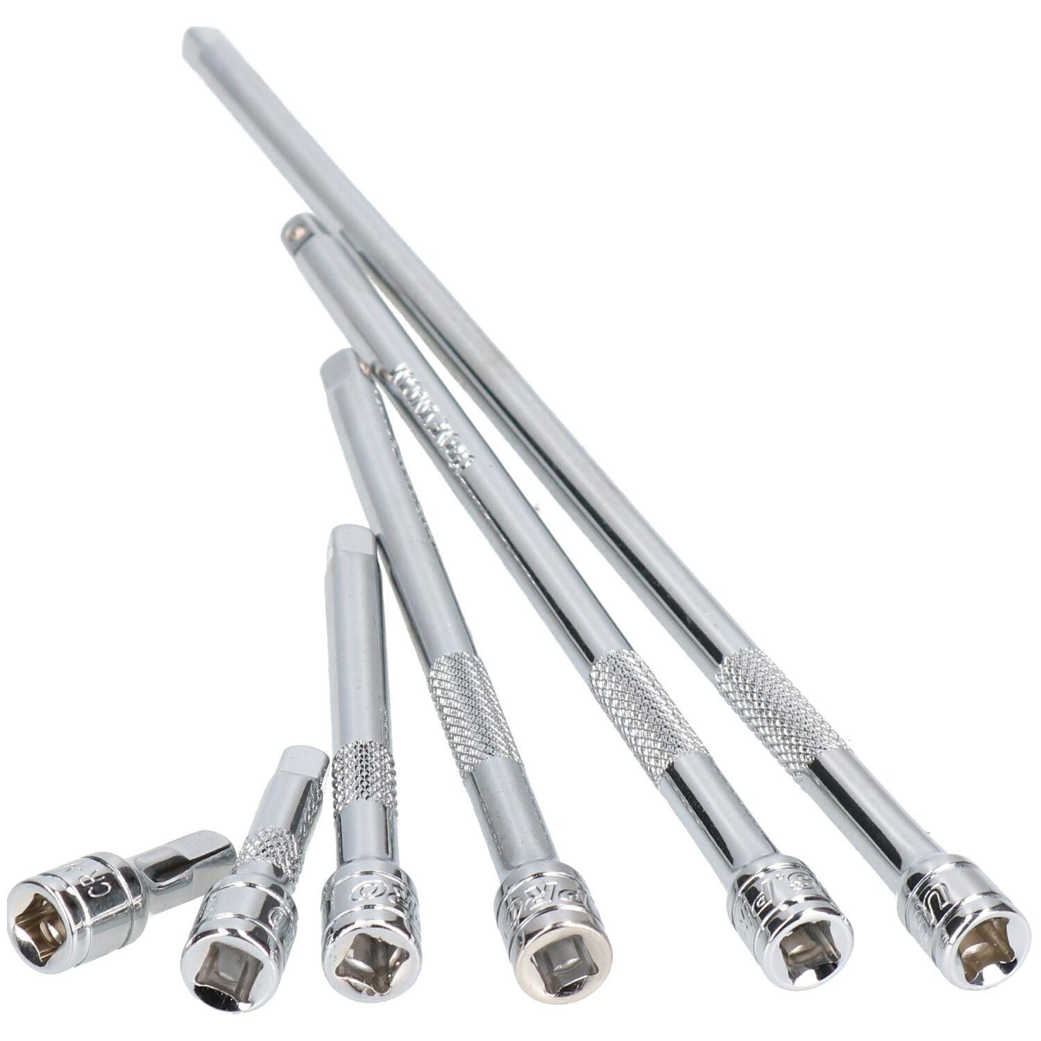 Barre d'extension à cliquet à douille 1/4" droite individuelle ou en jeu 32 mm – 275 mm