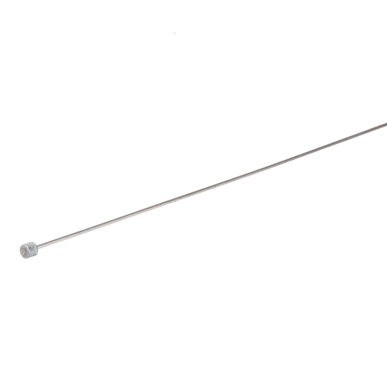 Câble de dérailleur en acier inoxydable pour vélo 1,2 mm x 2,3 m avec embout Shimano Stram