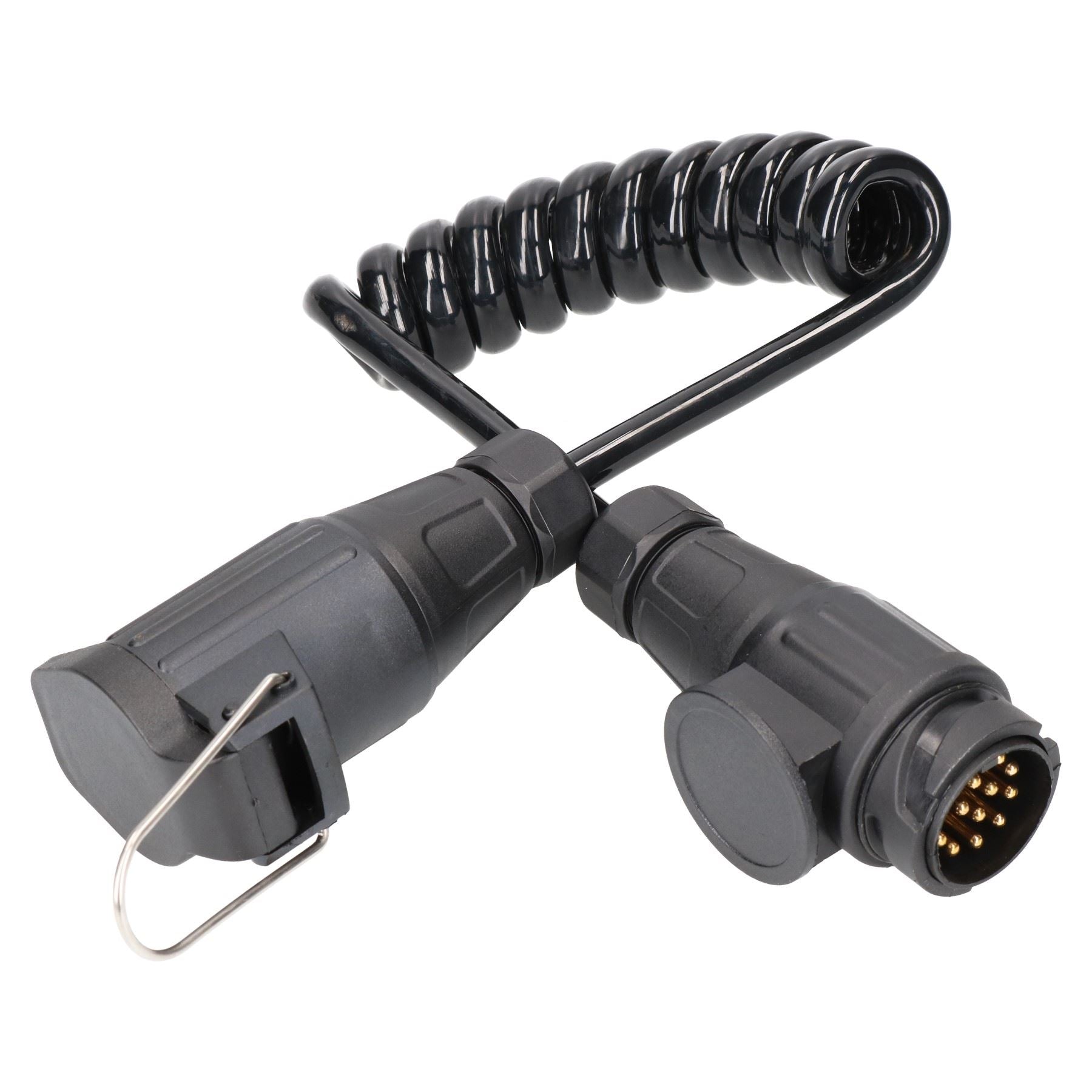 Câble d'extension électrique pour feux de remorque mâle vers femelle 13 broches vers prise