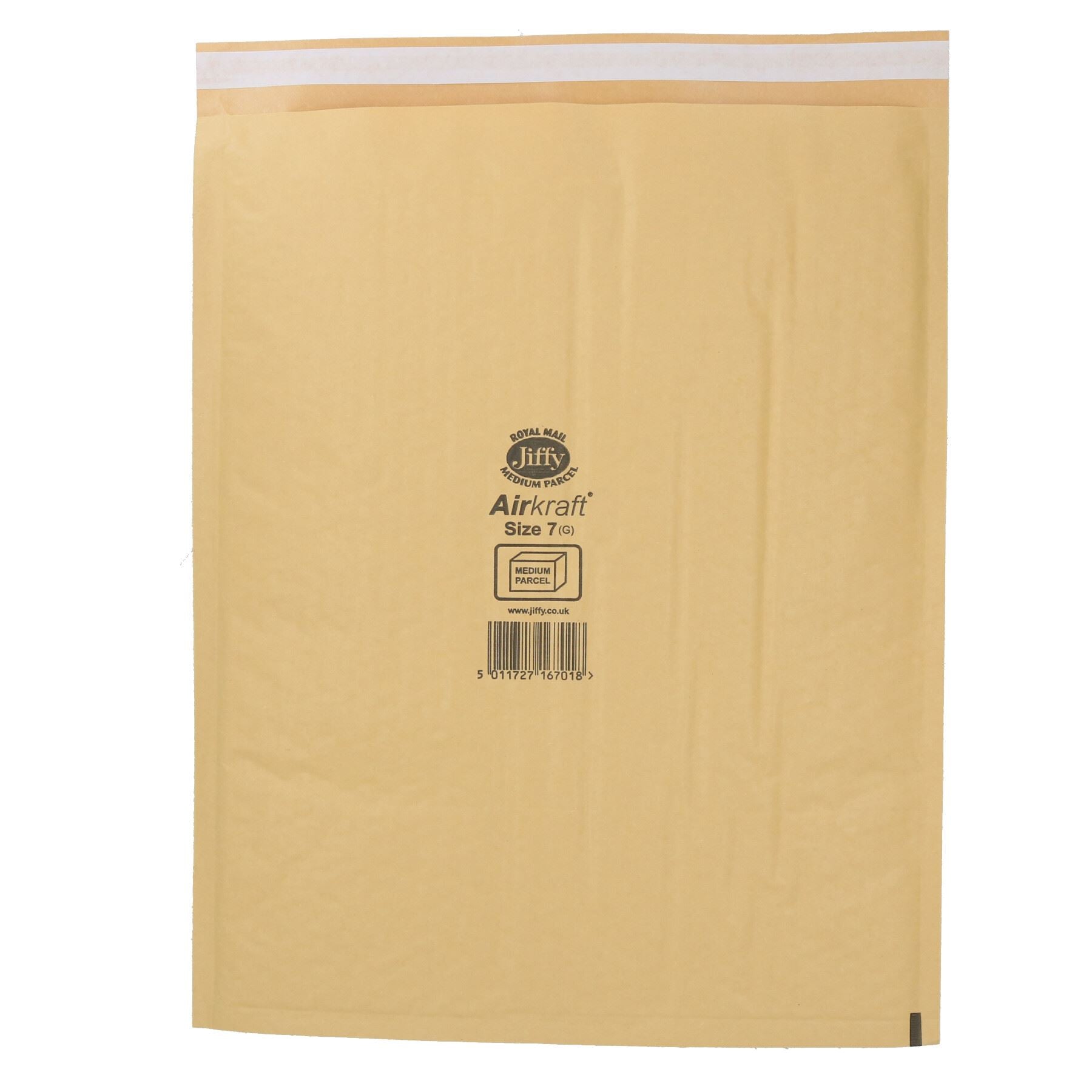 100pk Genuine Gold Jiffy Bag Airkraft Bubble Padded Mail Bag Envelope Size 7