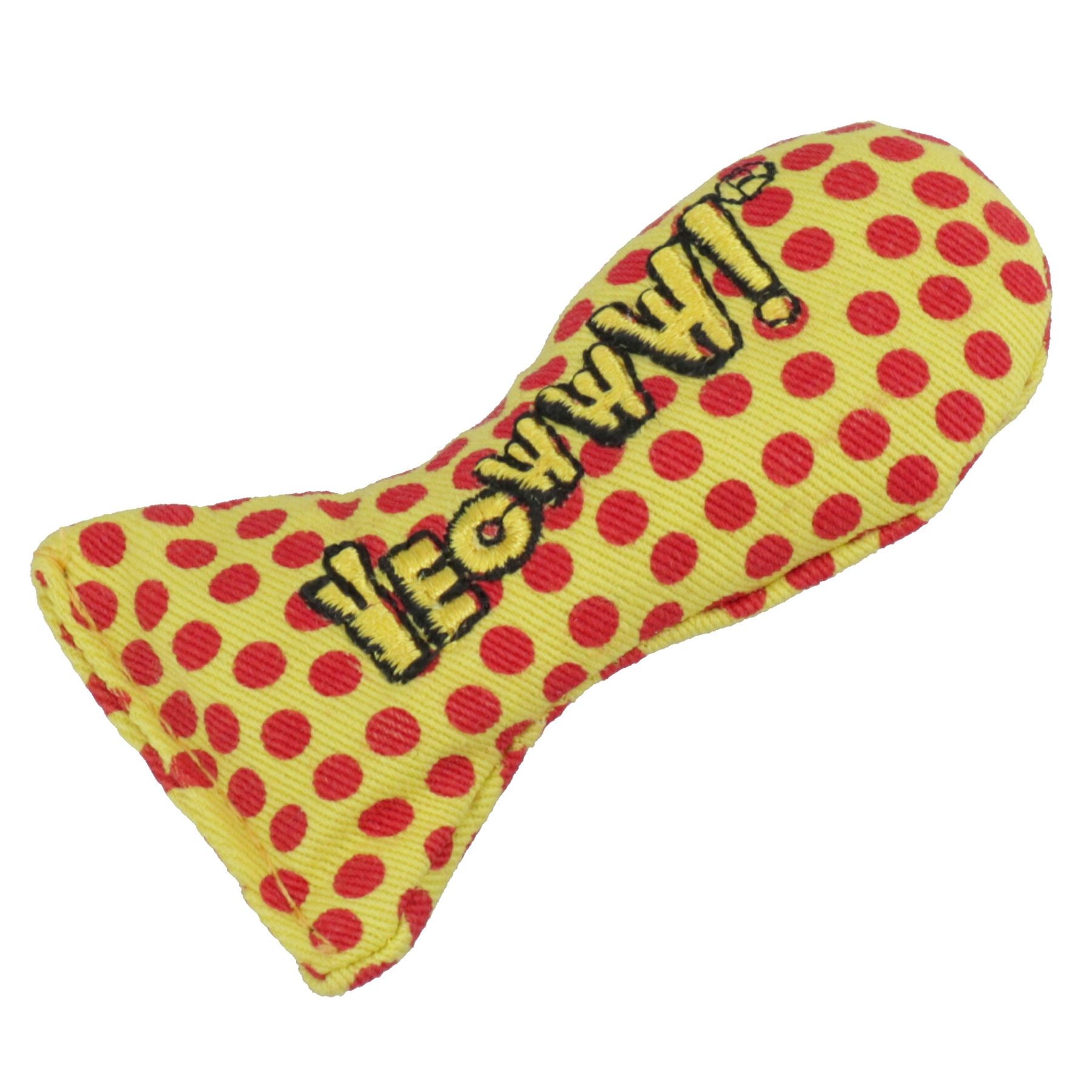 1 Yeow Interaktives kleines Katzenkätzchen Stinkie Dot Fisch mit Katzenminze Spielzeug Spielkatze Geschenk