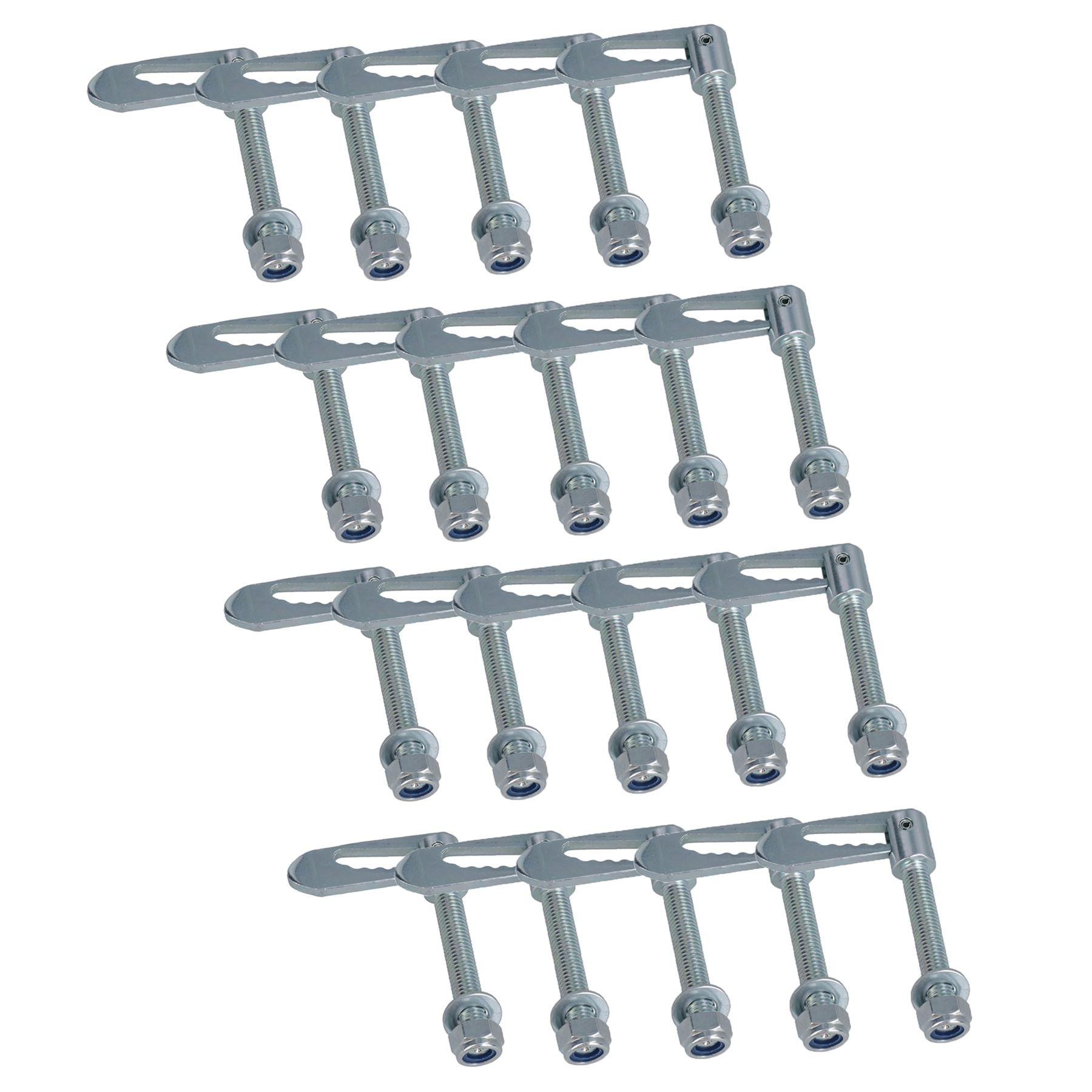Antiluce Drop Catch Anti-Luce Befestigungselemente M12 x 75 mm Heckklappe Anhänger Tore