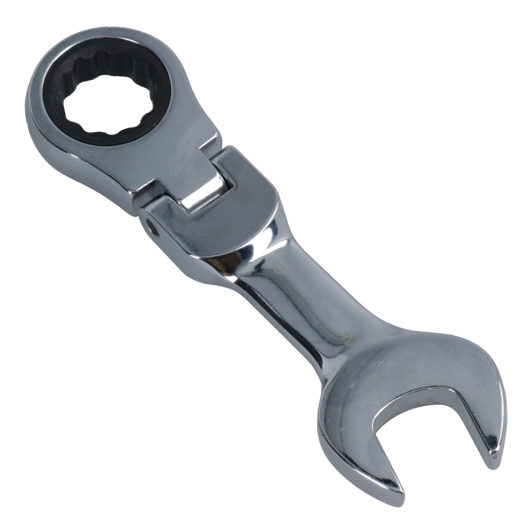 Jeu de clés mixtes à cliquet flexibles courtes métriques MM 8 mm – 19 mm