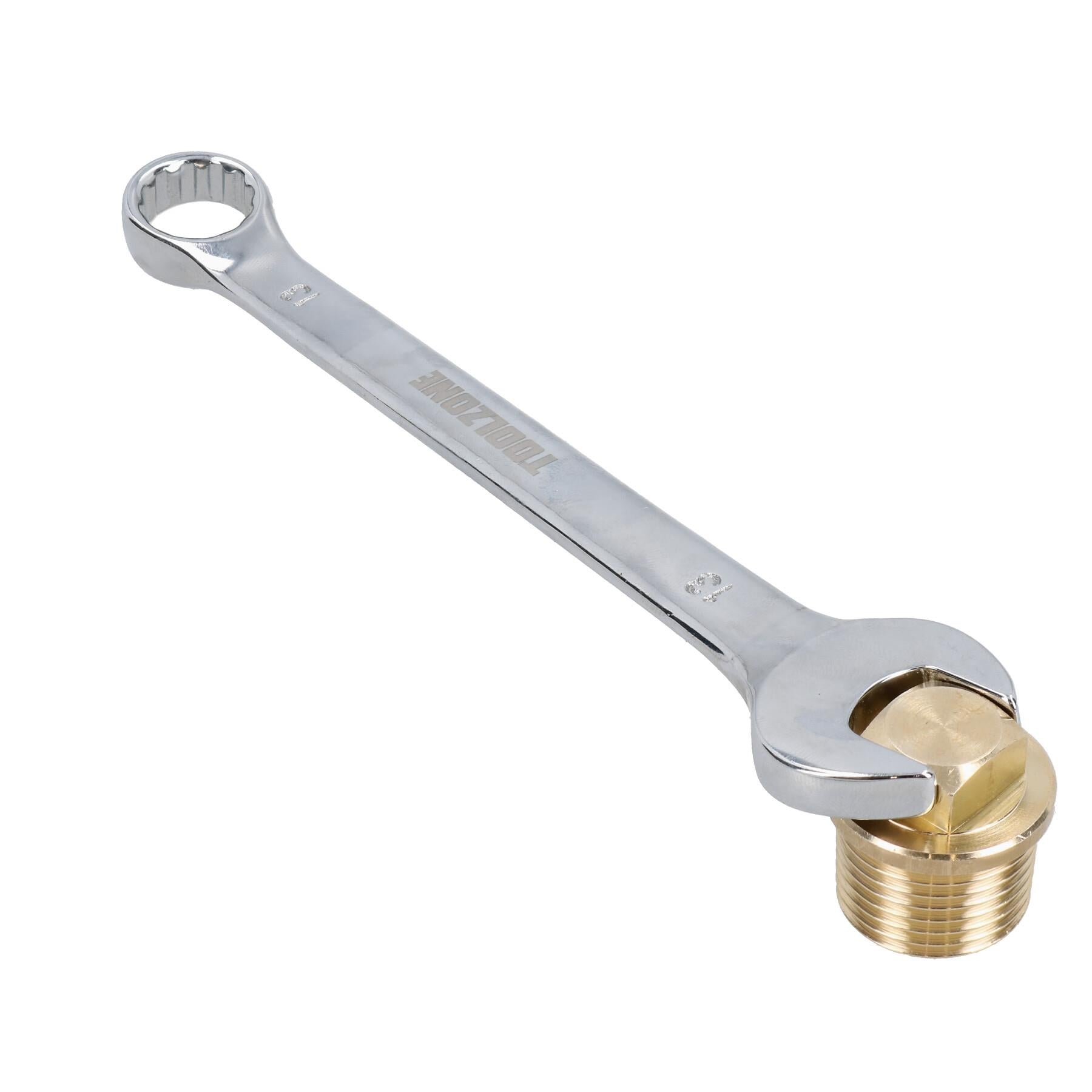 Brass Boat Drain Plug & Spanner Speedboat Rib Garboard Bung Transom Plug