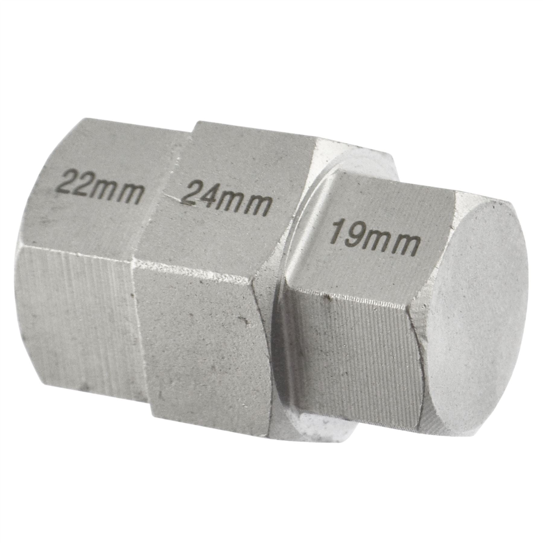 Clé hexagonale pour adaptateur d'axe de roue avant de moto 19 mm/22 mm et 24 mm