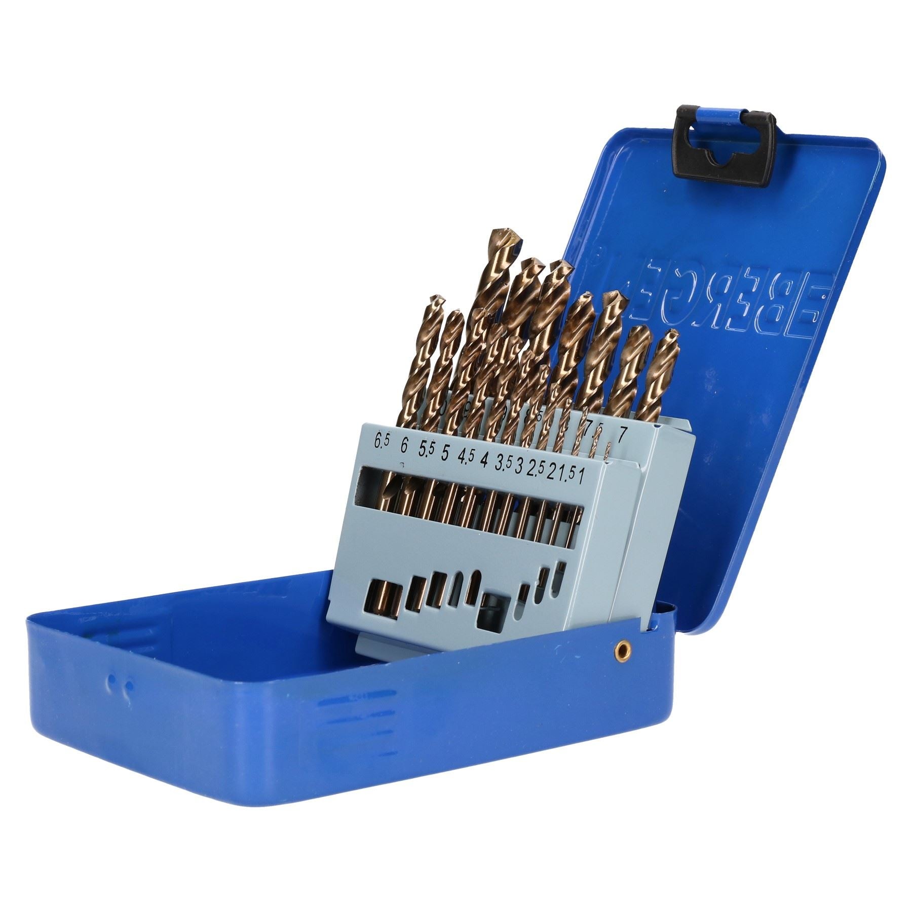 Kobalt-HSS-Metallbohrer-Set, professioneller Kobalt-Edelstahl-Spiralbohrer AT011