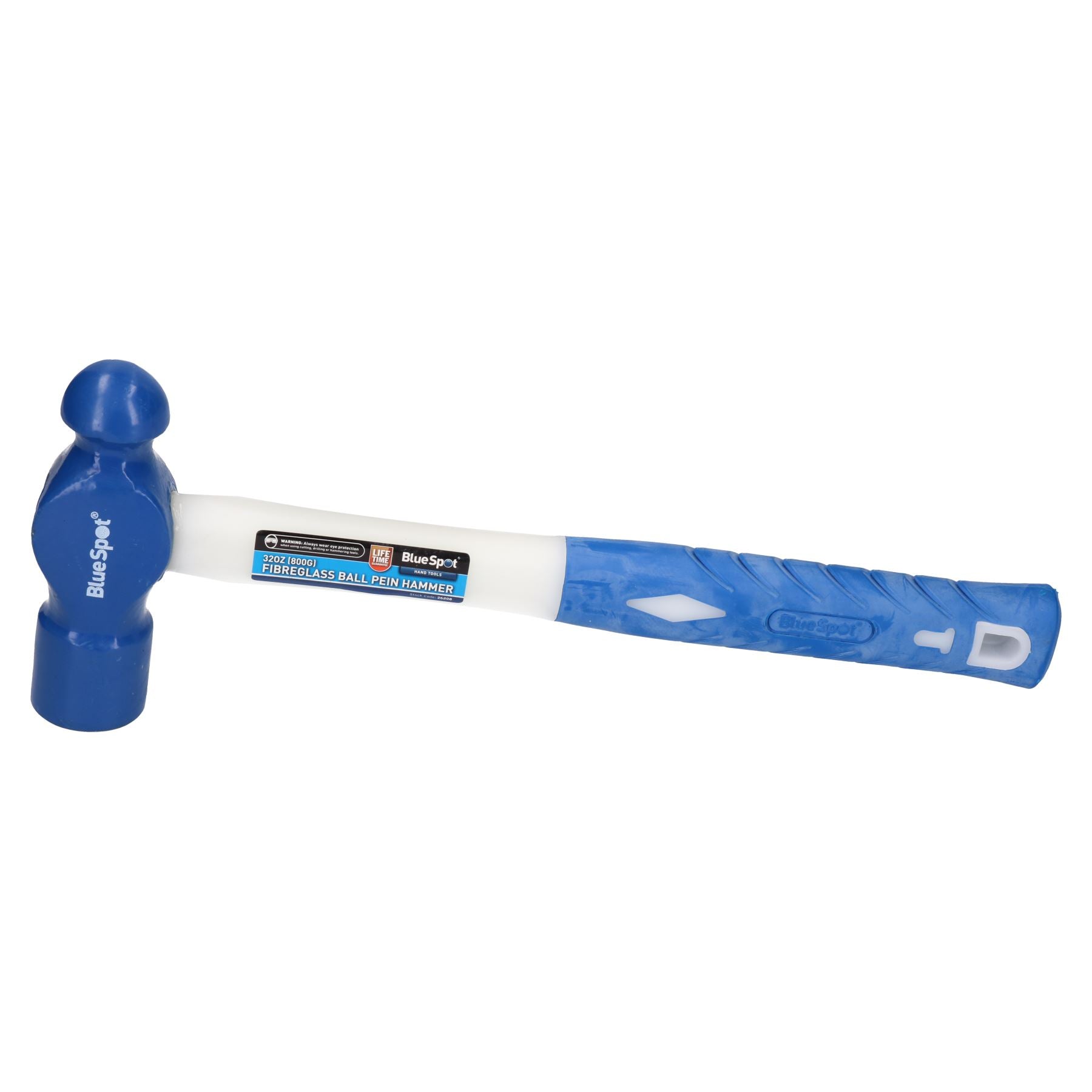 Marteau à panne ronde de 32 oz (800 g) avec manche en fibre de verre et manche en caoutchouc TPR