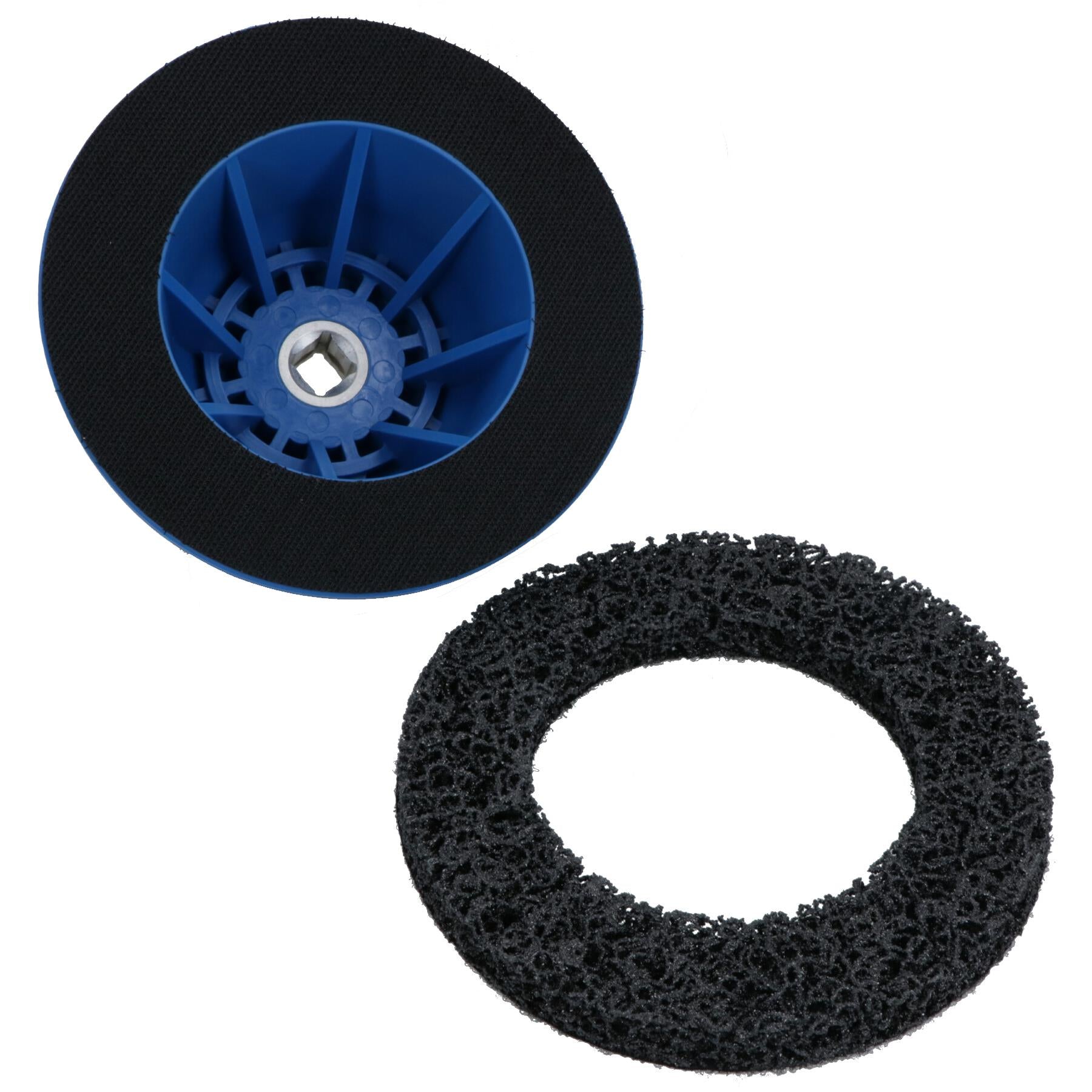 Wheel Hub Disc Brakes Cleaning Grinding Tool 150mm 1/2in Drive with Pad