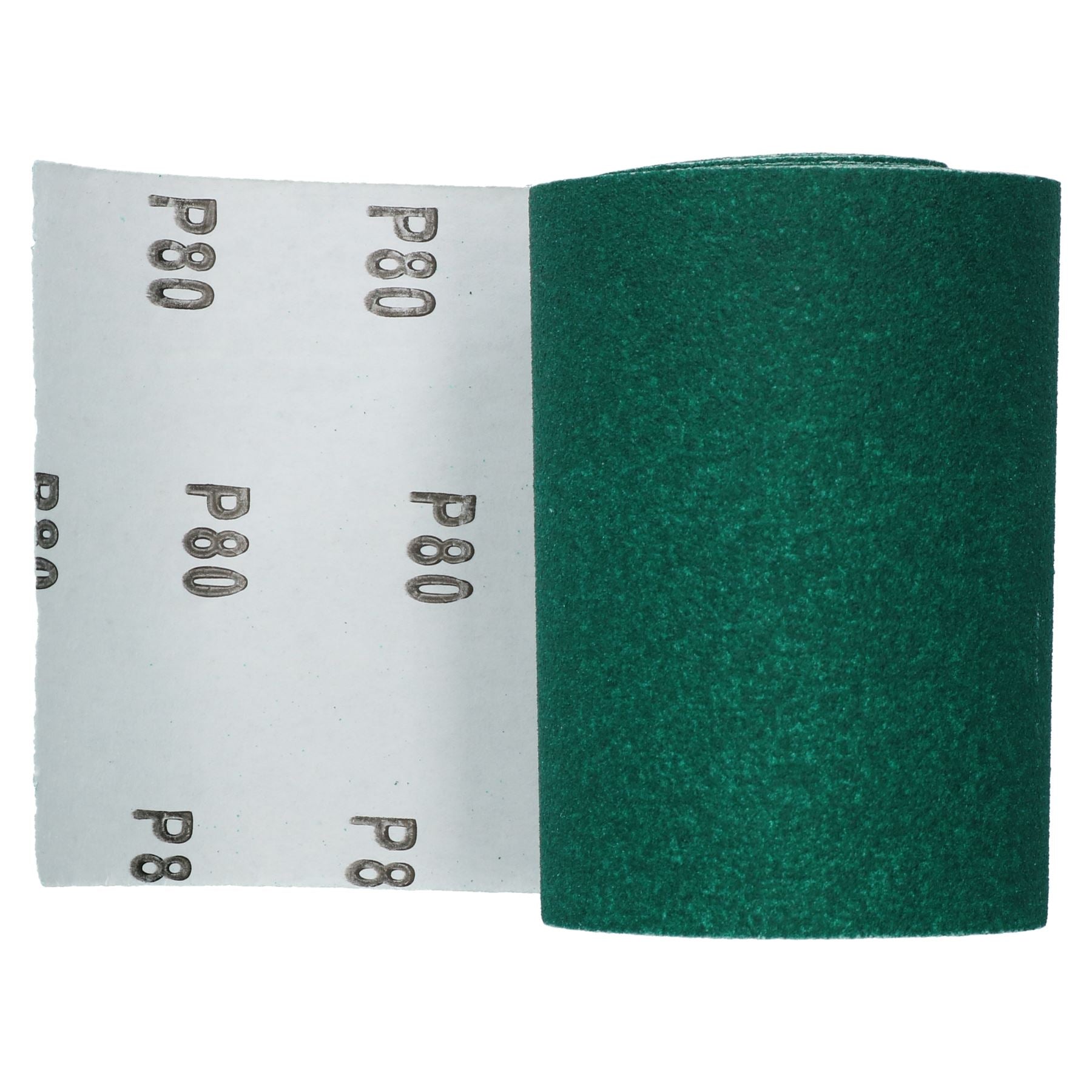 Schleifpapier, Aluminiumoxid, grob, mittel, fein, Rolle, Blatt, 15 m x 115 mm