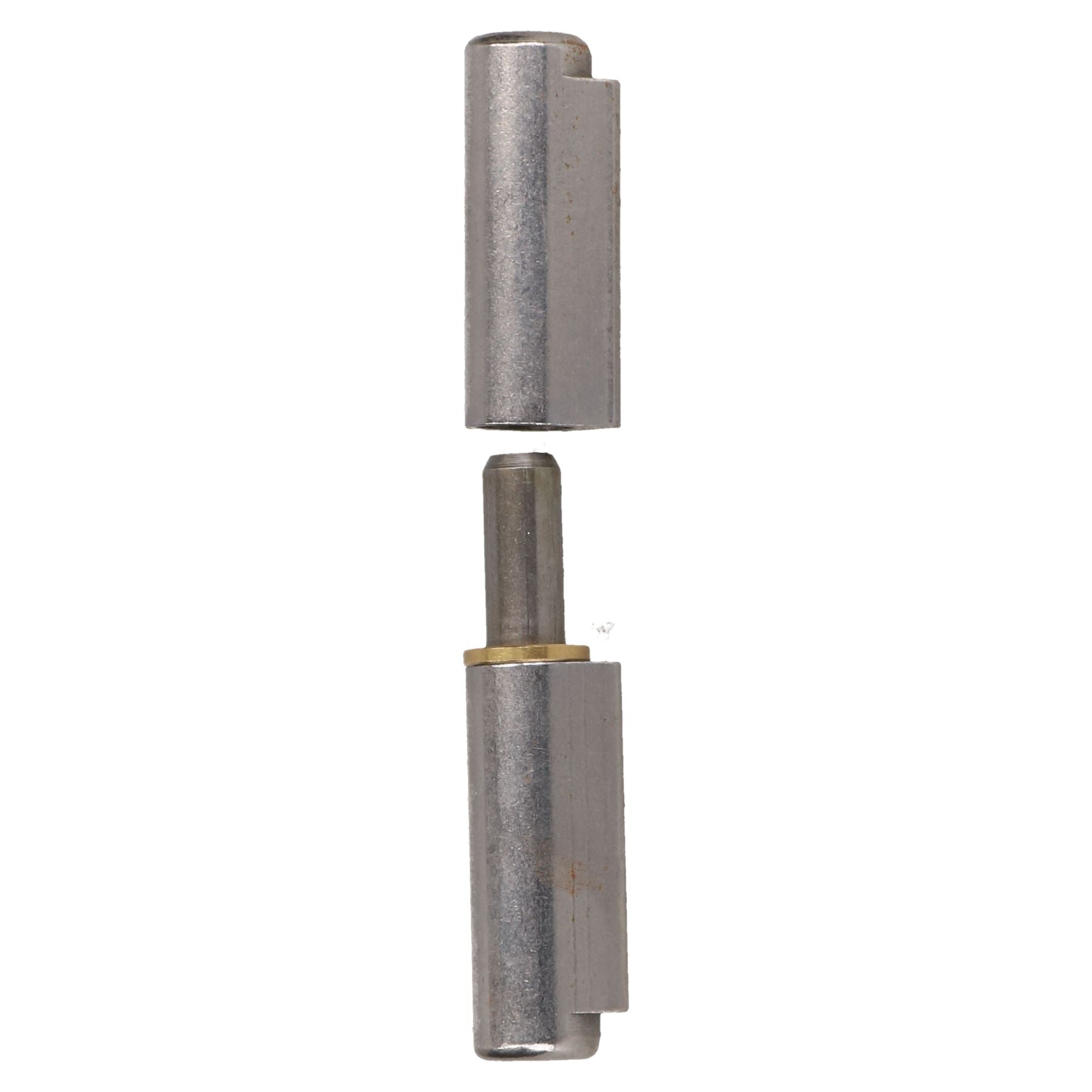Charnière à balle relevable à souder sur douille en laiton 16 x 100 mm pour trappe de porte robuste