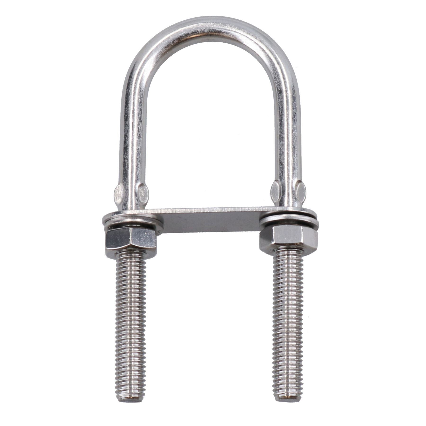 Boulons en U / Boulons en N M12 50 mm x 140 mm en acier inoxydable de qualité marine pour remorque de bateau