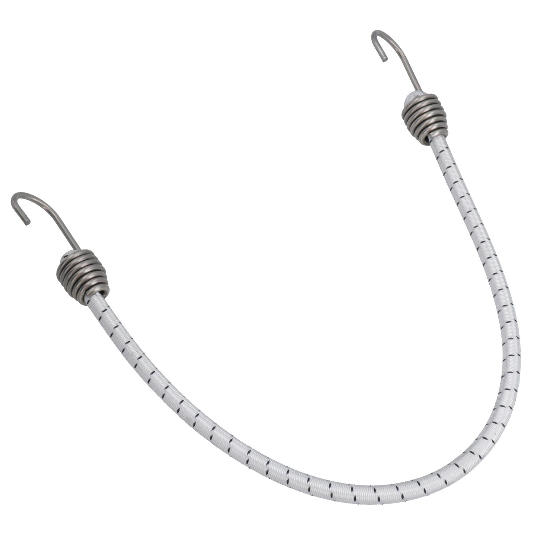 Corde élastique de 30 po avec crochets en acier inoxydable pour bateau marin
