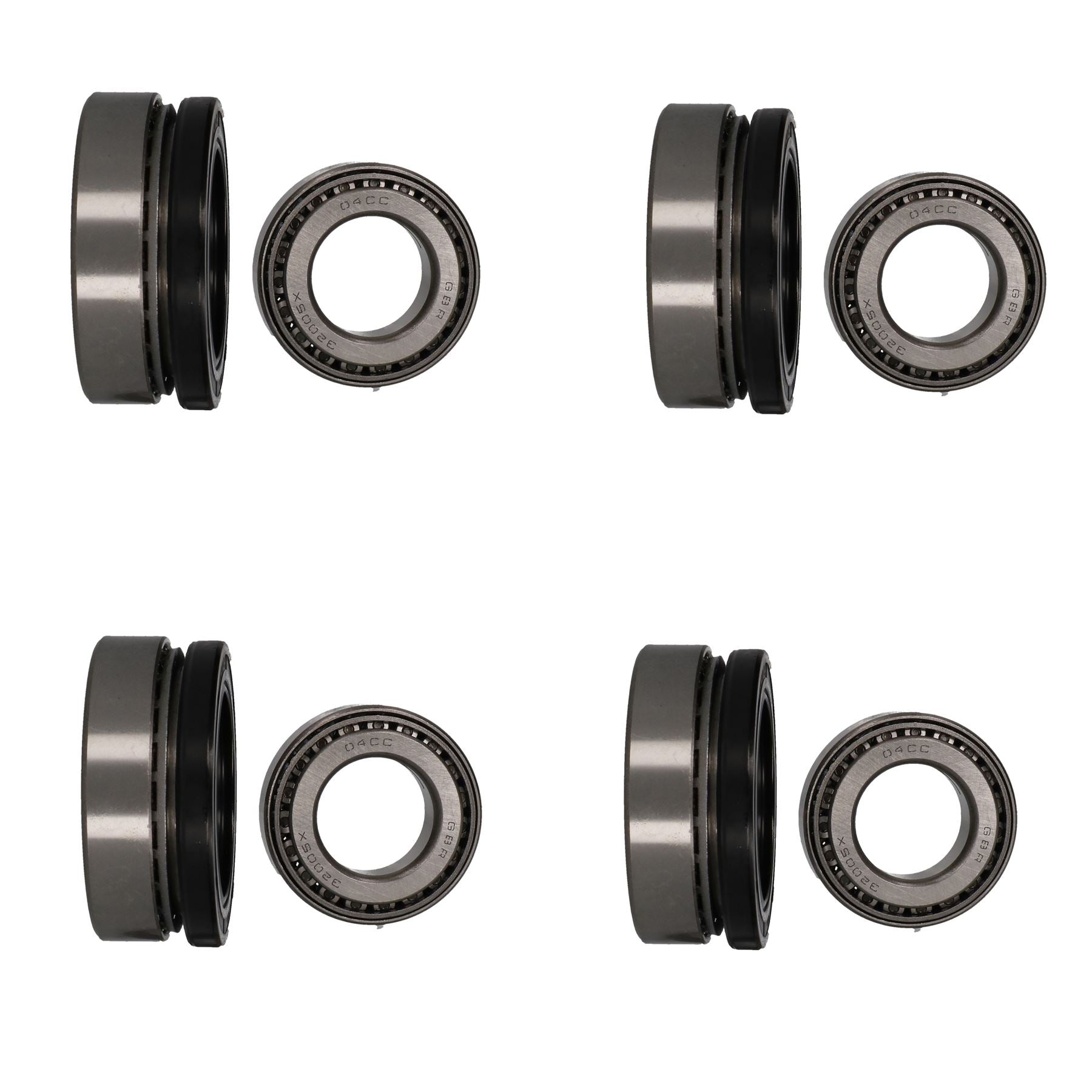 Kegelrollenlager-Kit für Anhängerradnaben für ALKO 2361 KIT 32005 32007