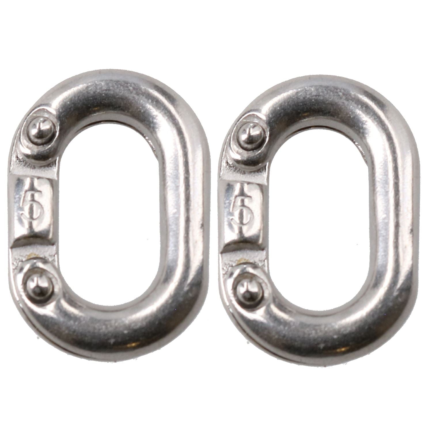 Chain Connecting Link 5mm Marine Grade Stainless Steel Split Shackle