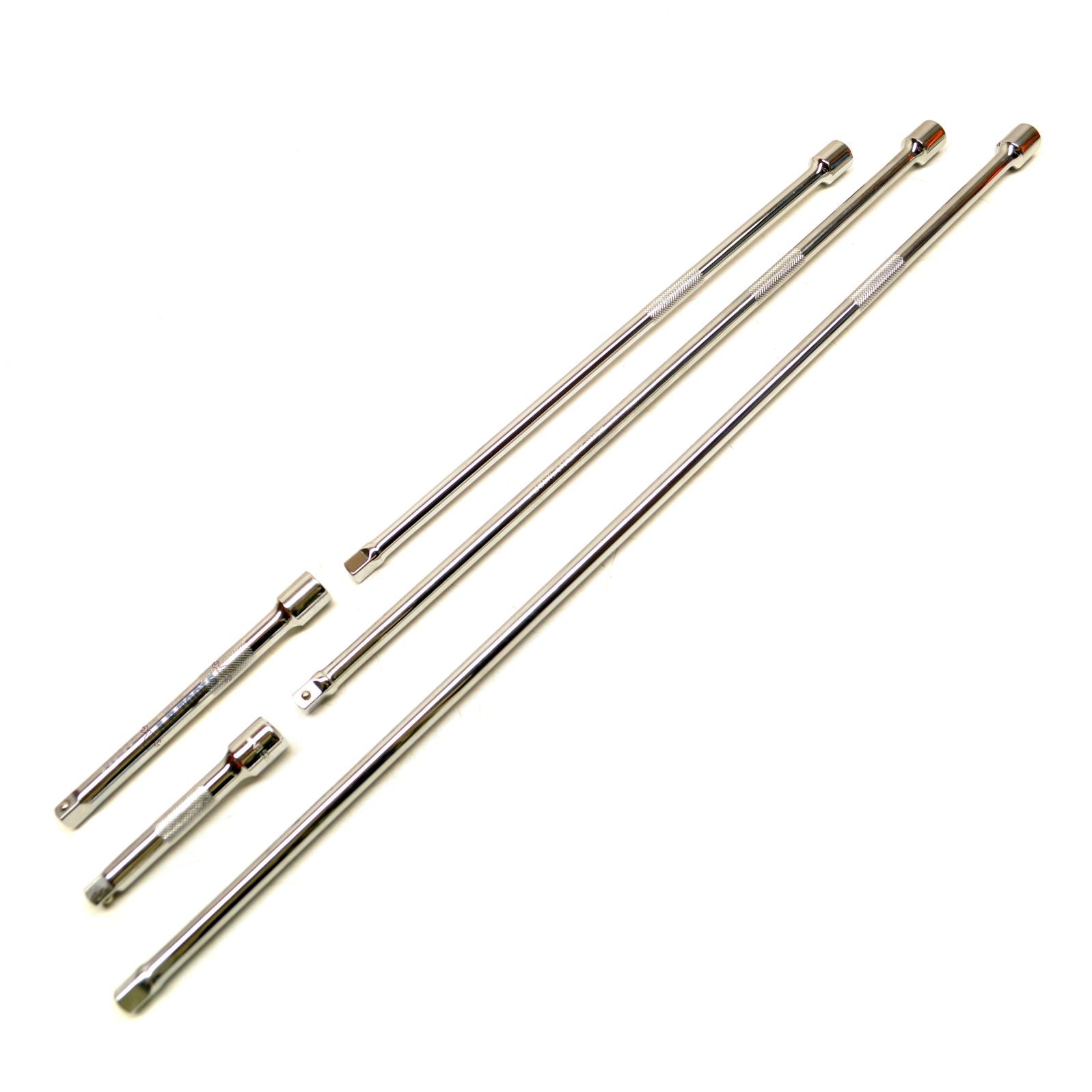 3/8"-Antrieb, extra langer Steckschlüssel-Verlängerungssatz, 100 mm – 600 mm, 5-teilig