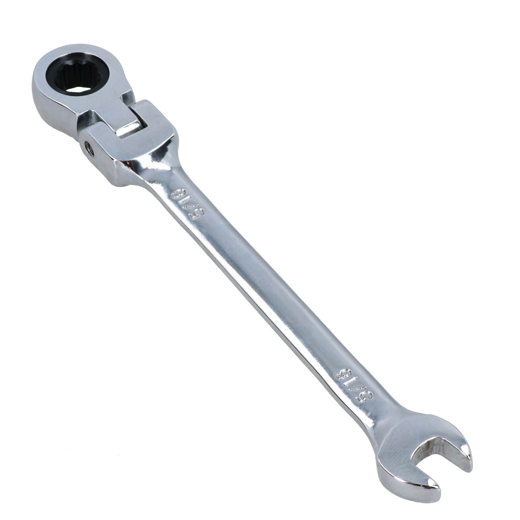 Clé mixte à cliquet à tête flexible impériale AF SAE 5/16 po