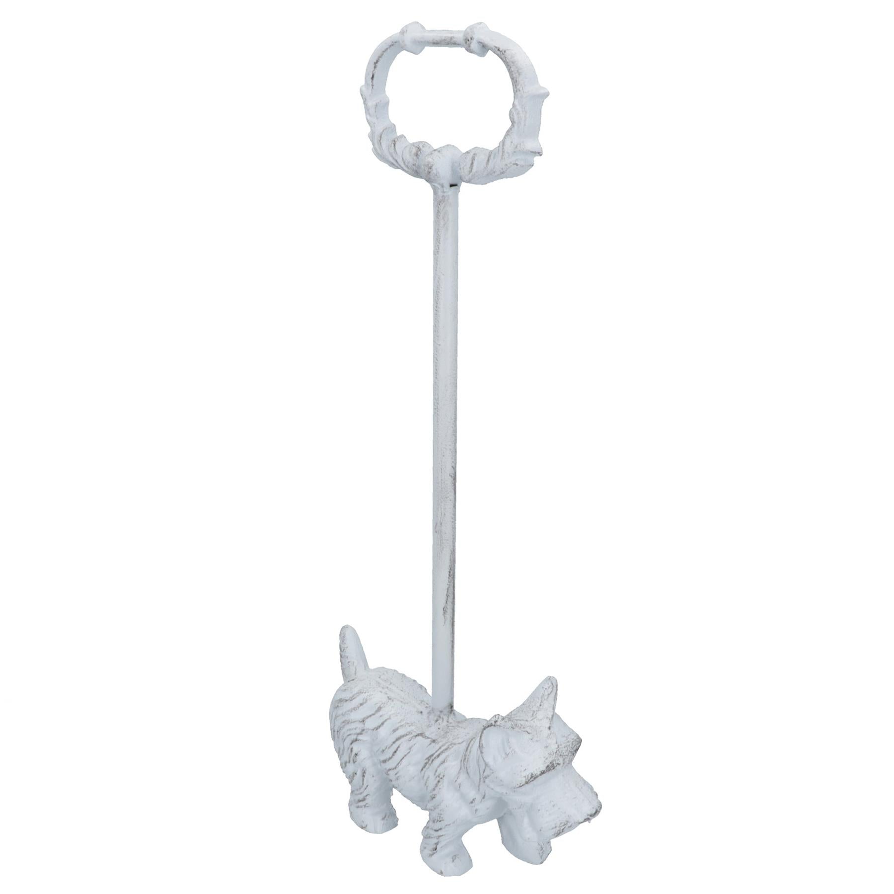 Dog Westie Door Stop Cast Iron Doorstop Wedge Animal West Highland Terrier