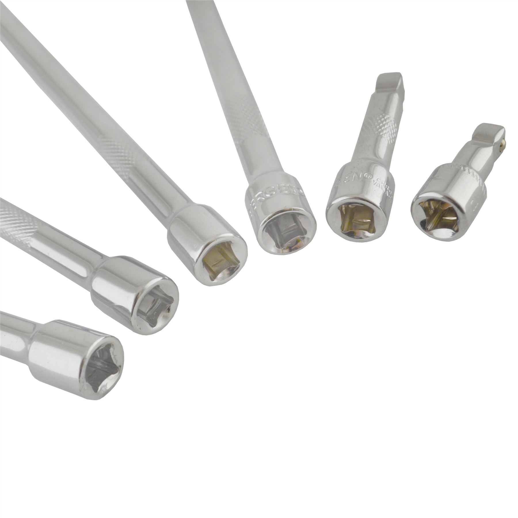 Jeu de 6 rallonges de douilles pivotantes à entraînement 1/4" 50 mm - 275 mm Bergen