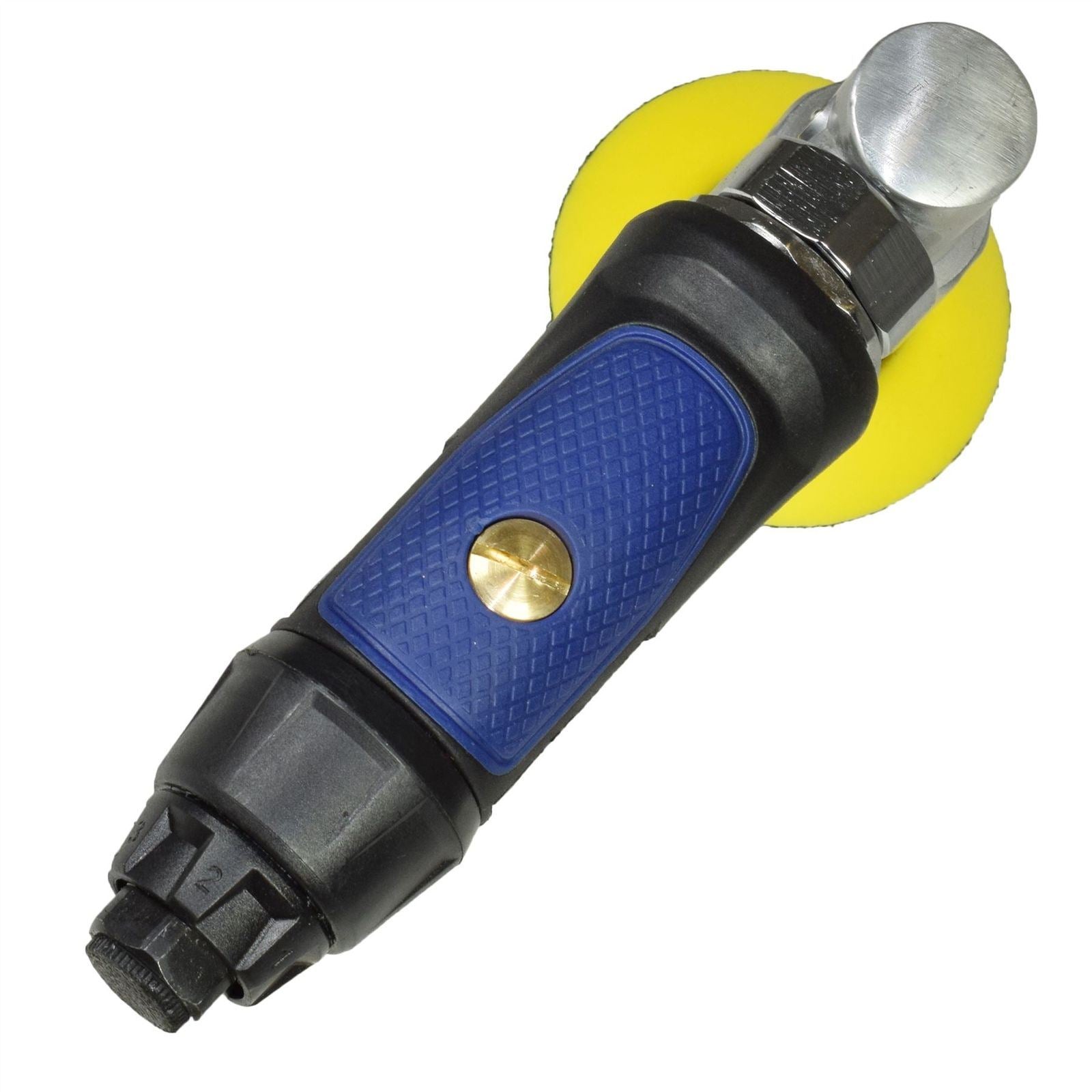 Ponceuse d'angle pneumatique 3" 75 mm, meuleuse, polisseuse, ponçage et pack de 100 disques mixtes