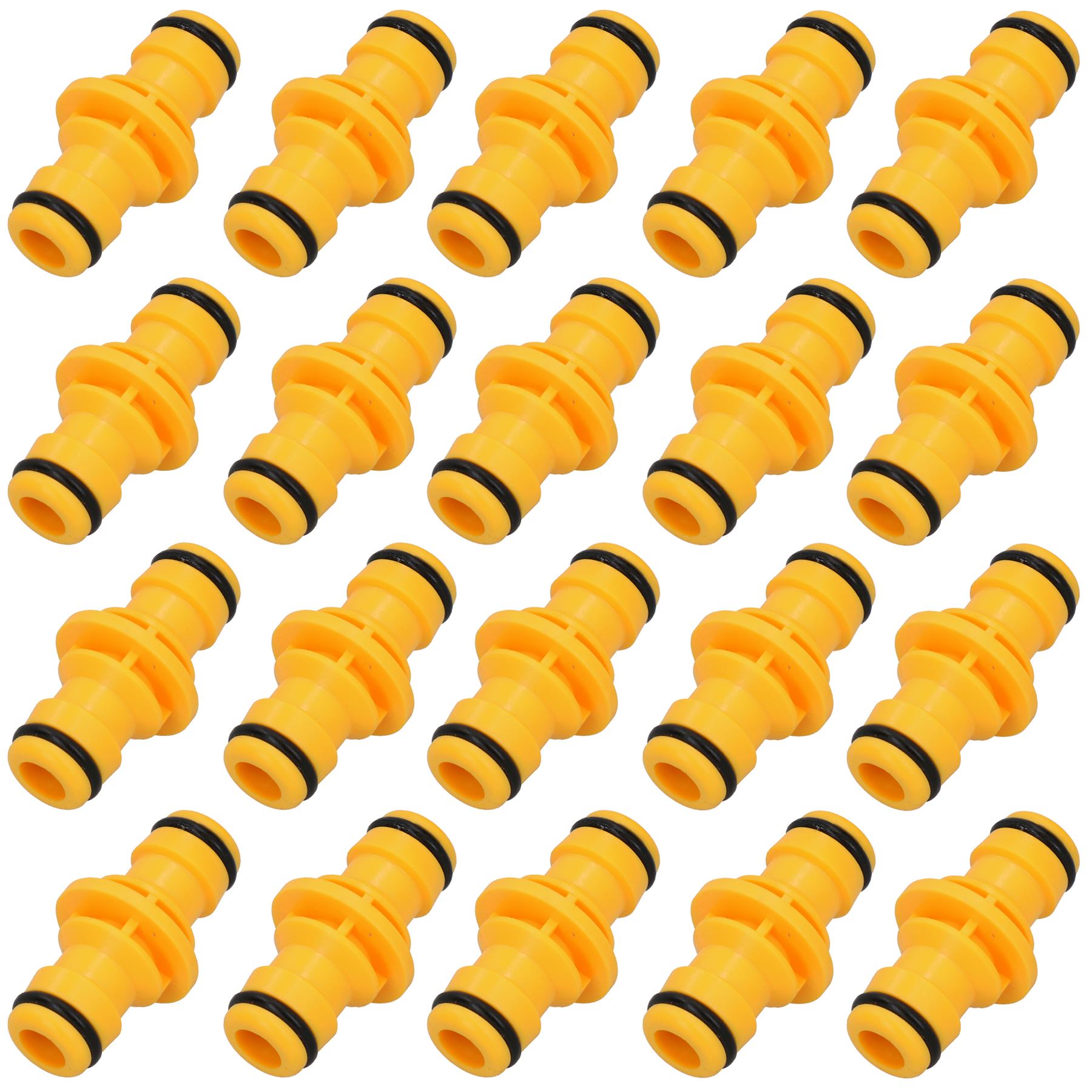 2-Wege-Stecker, gerade, Gartenschlauch, Wasserrohrverbinder, schnelle Verbindungskupplung