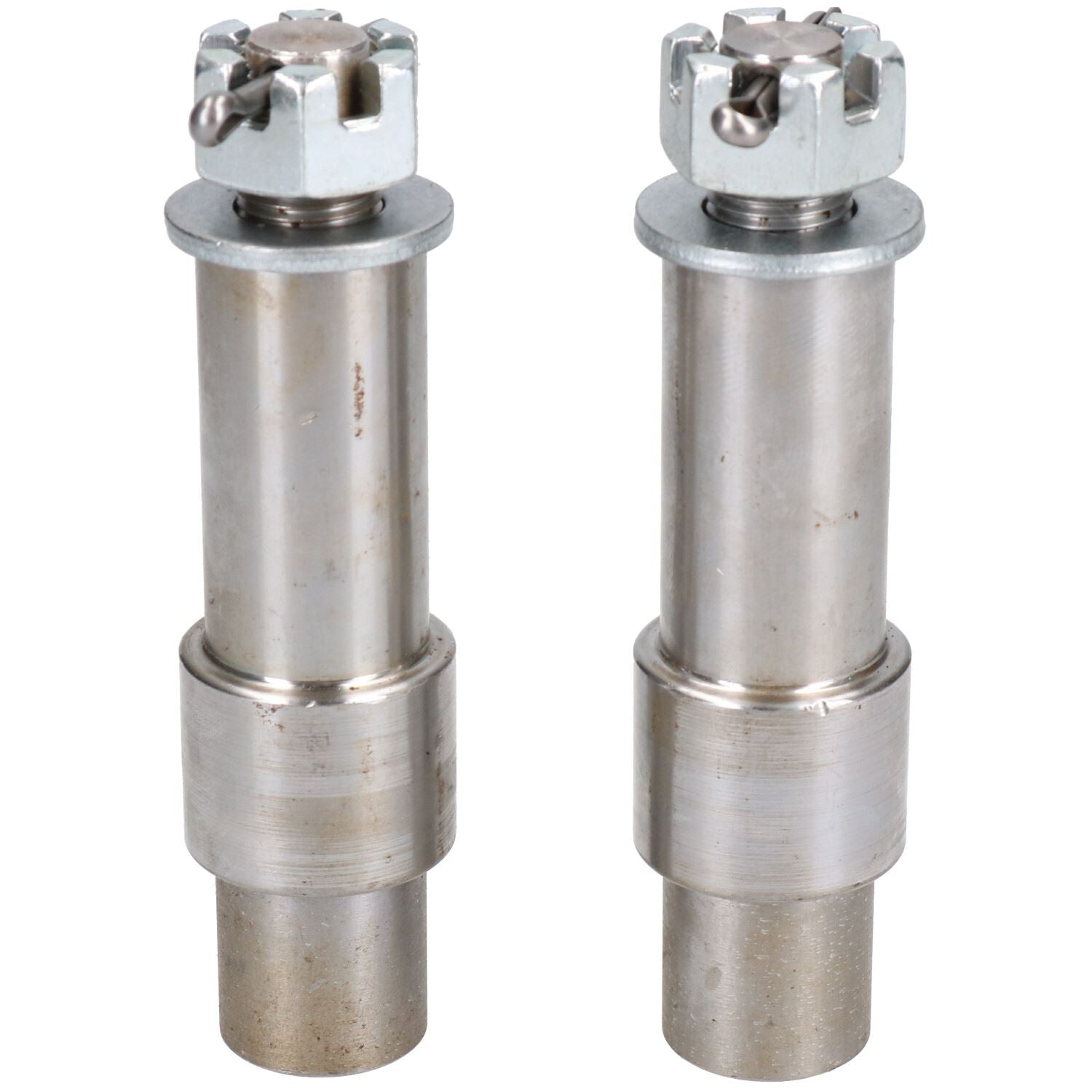 Lot de 2 moyeux de roue, roues et essieux de remorque 8" 4.00-8 500 kg