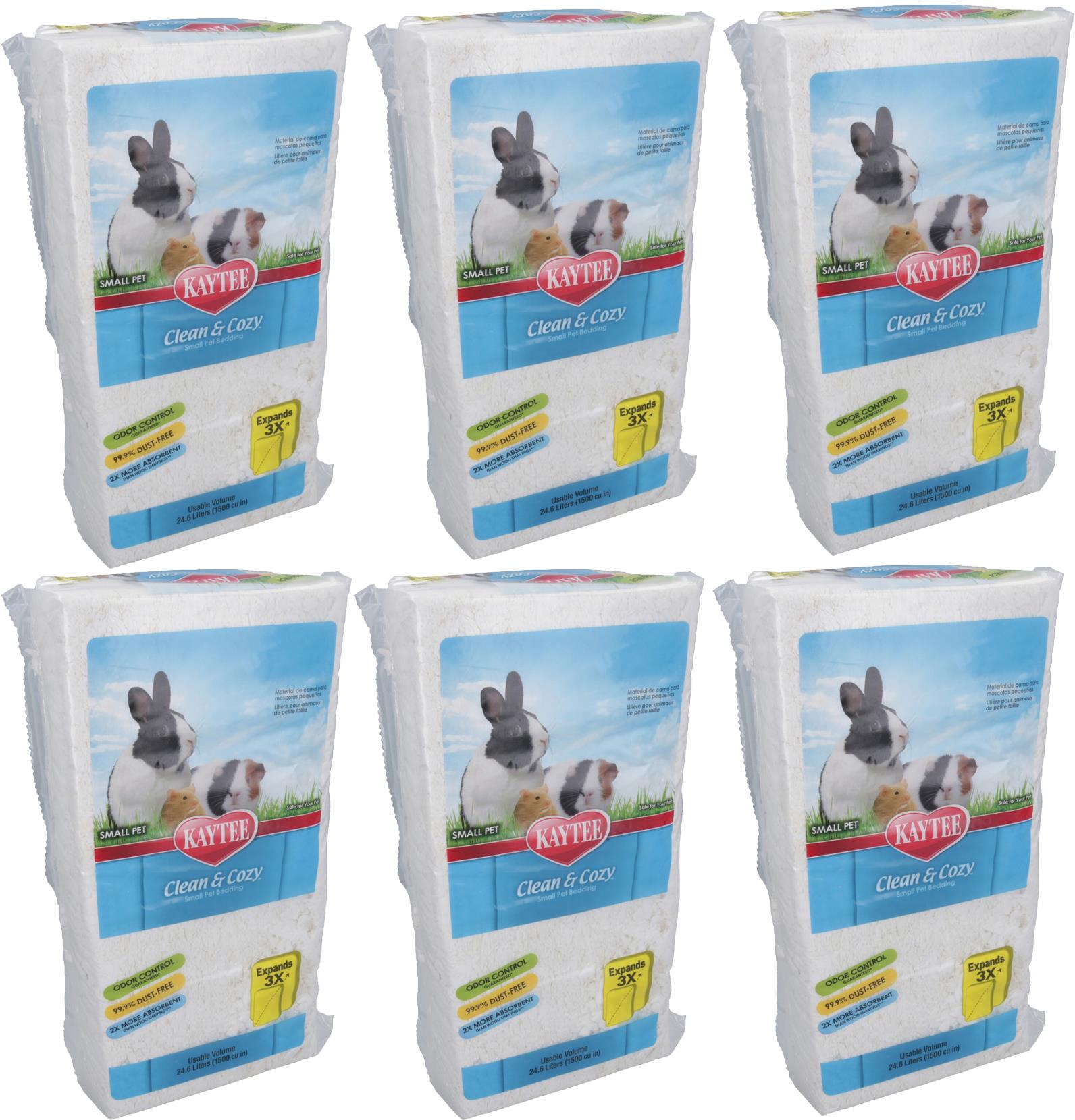 24.6L Clean & Cozy Small Animals Bedding 99% Dust Free Odor Control