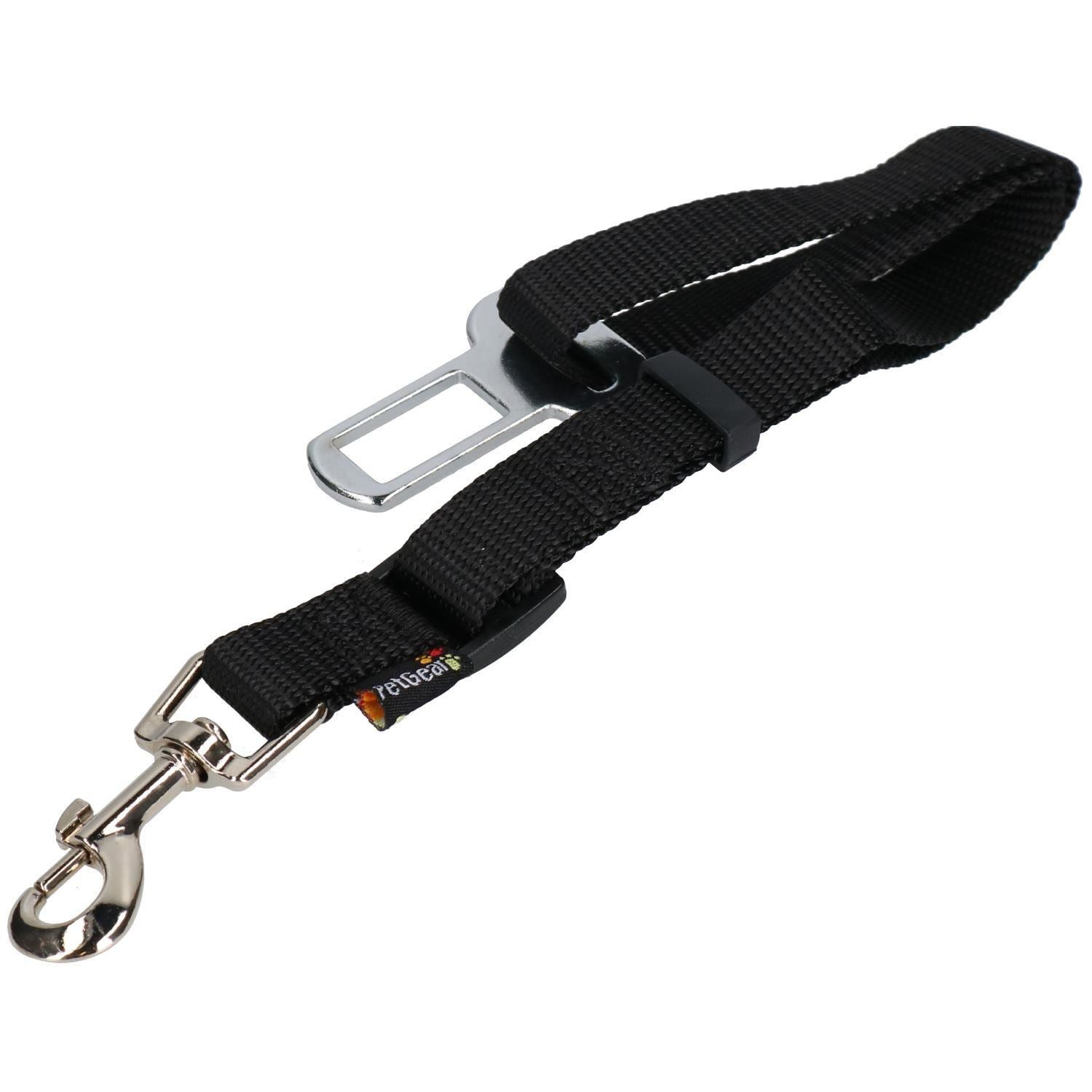 2 ceintures de sécurité réglables pour chien de compagnie avec connecteur de ceinture de sécurité