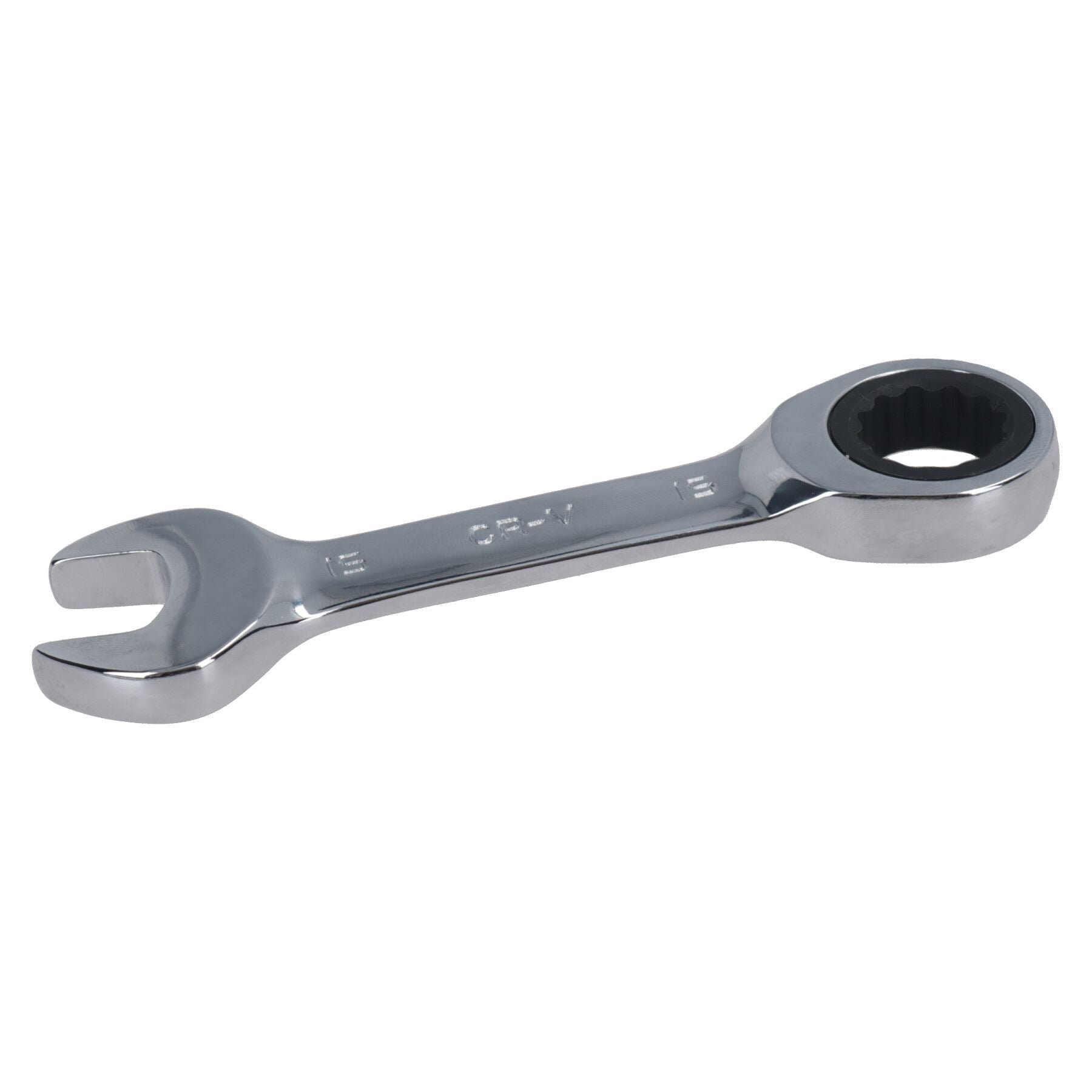 Clé mixte à cliquet courte métrique MM 72 dents 8 mm – 19 mm