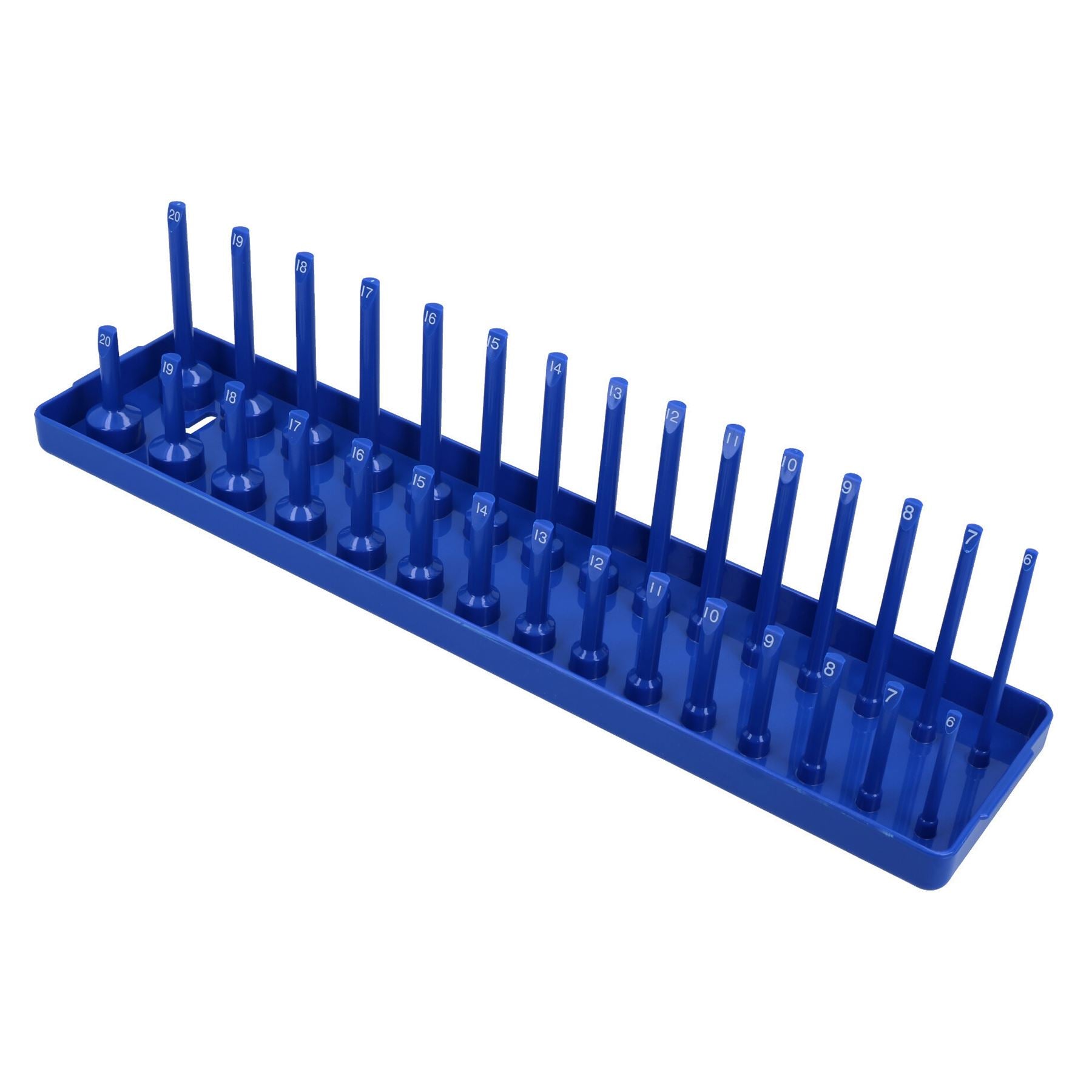 Support de plateau à douilles pour douilles profondes peu profondes métriques 1/4", 3/8", 1/2" AT348